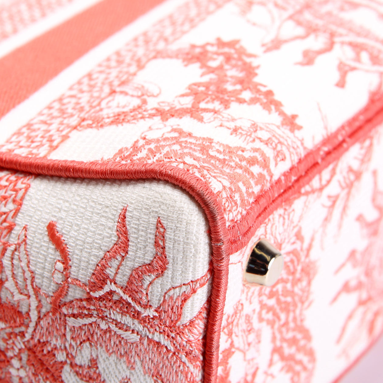 Dior Lady D-Lite Medium Pink/White