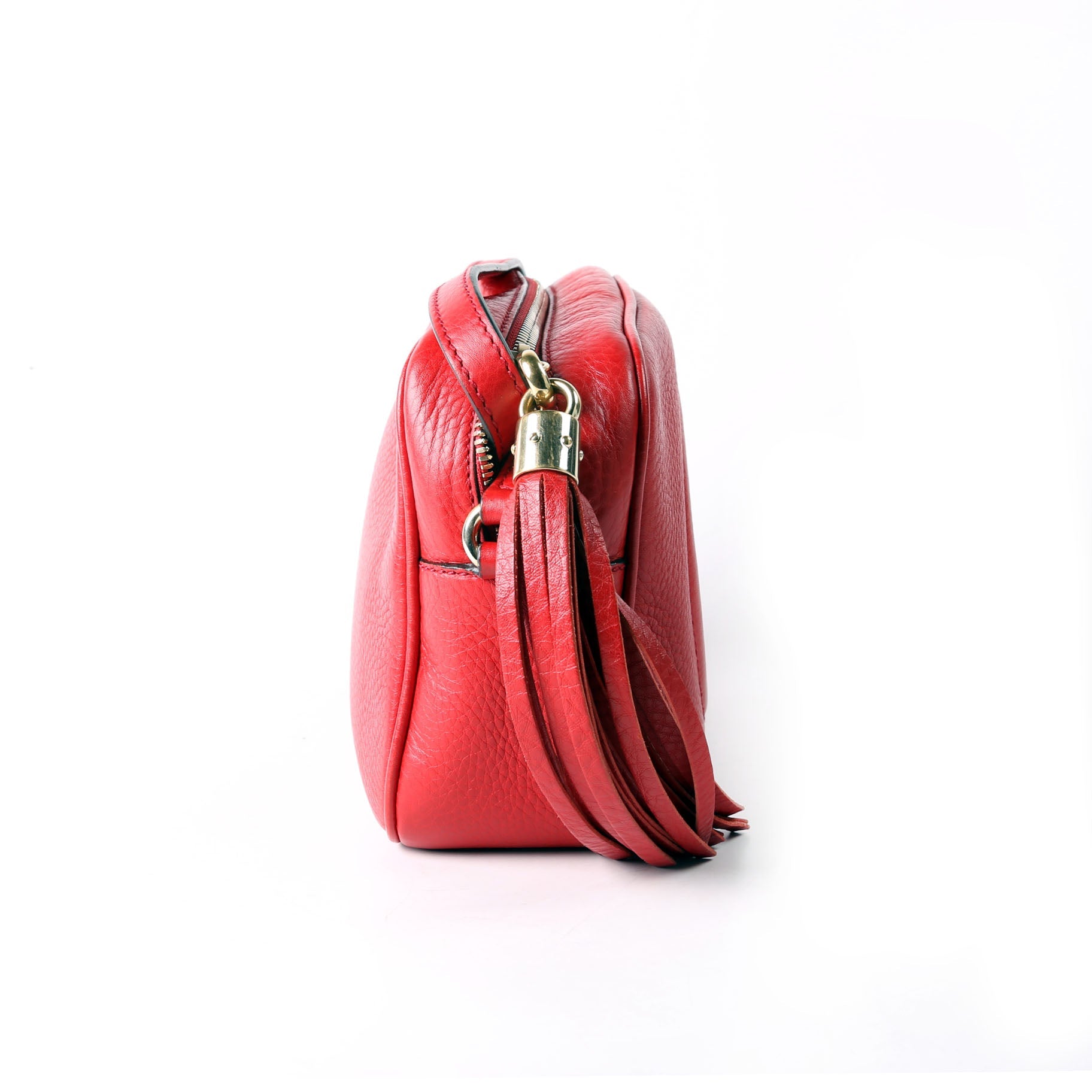 Gucci 308364 Soho Disco Crossbody Red