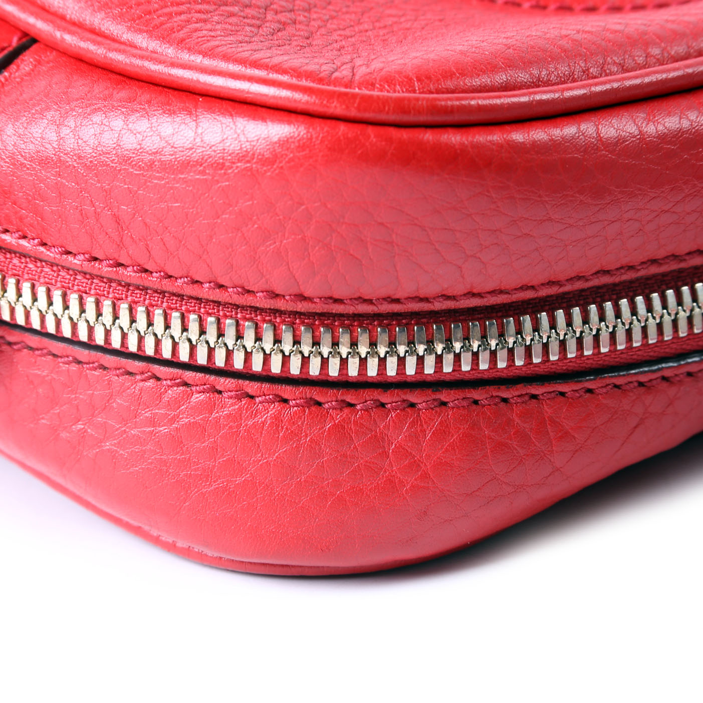 Gucci 308364 Soho Disco Crossbody Red