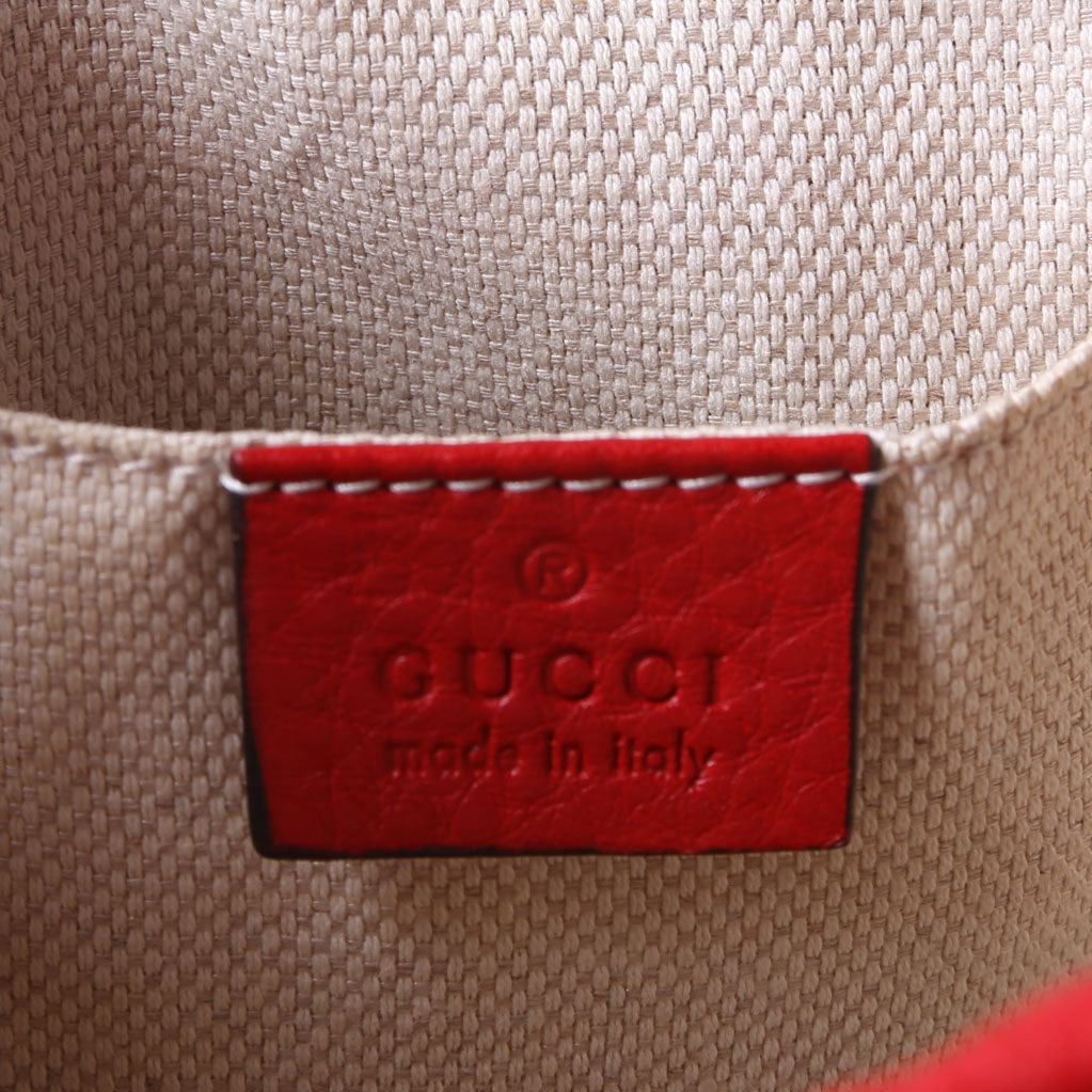 Gucci 308364 Soho Disco Crossbody Red