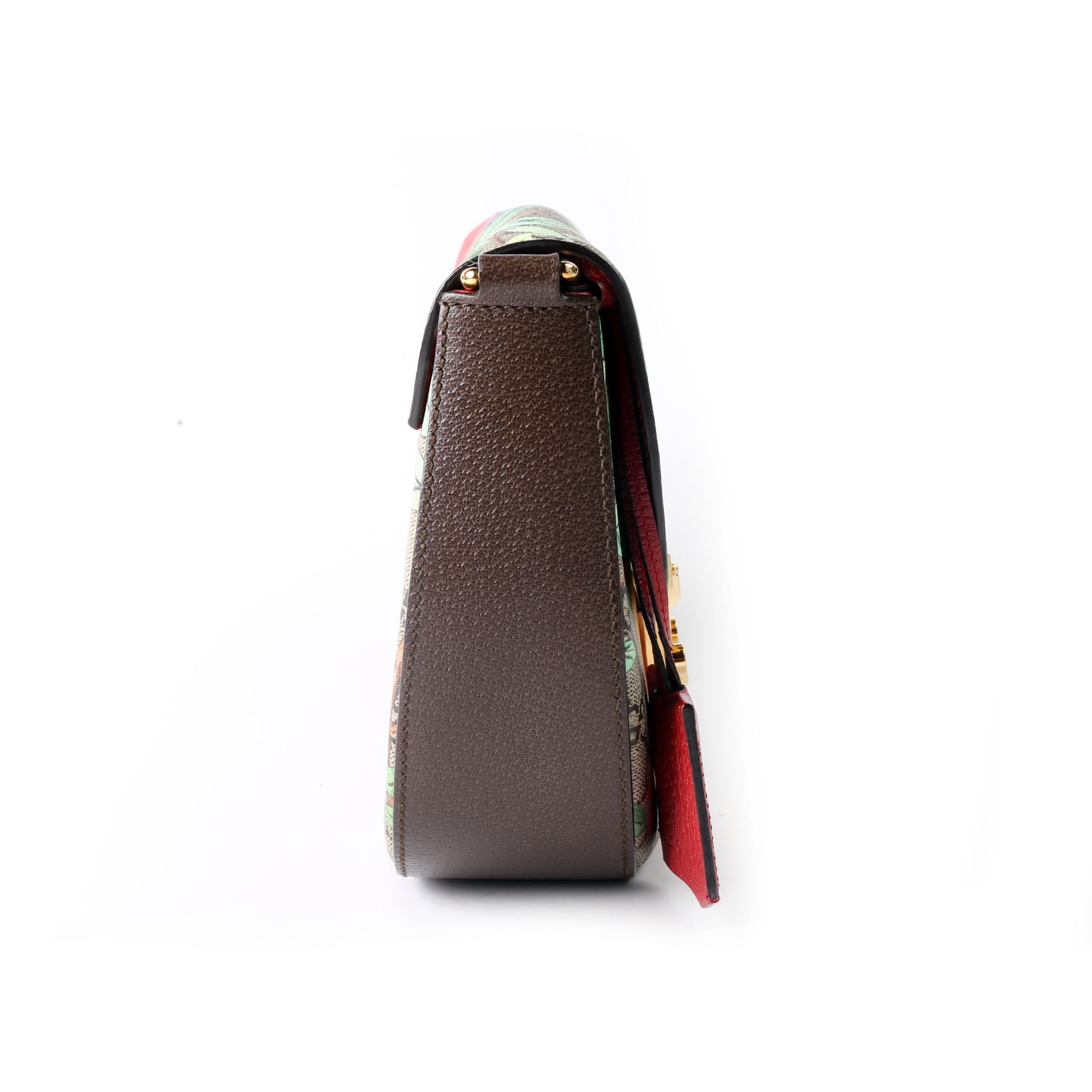 Gucci 453189 Padlock GG Supreme Tian Medium Messenger Multicolor