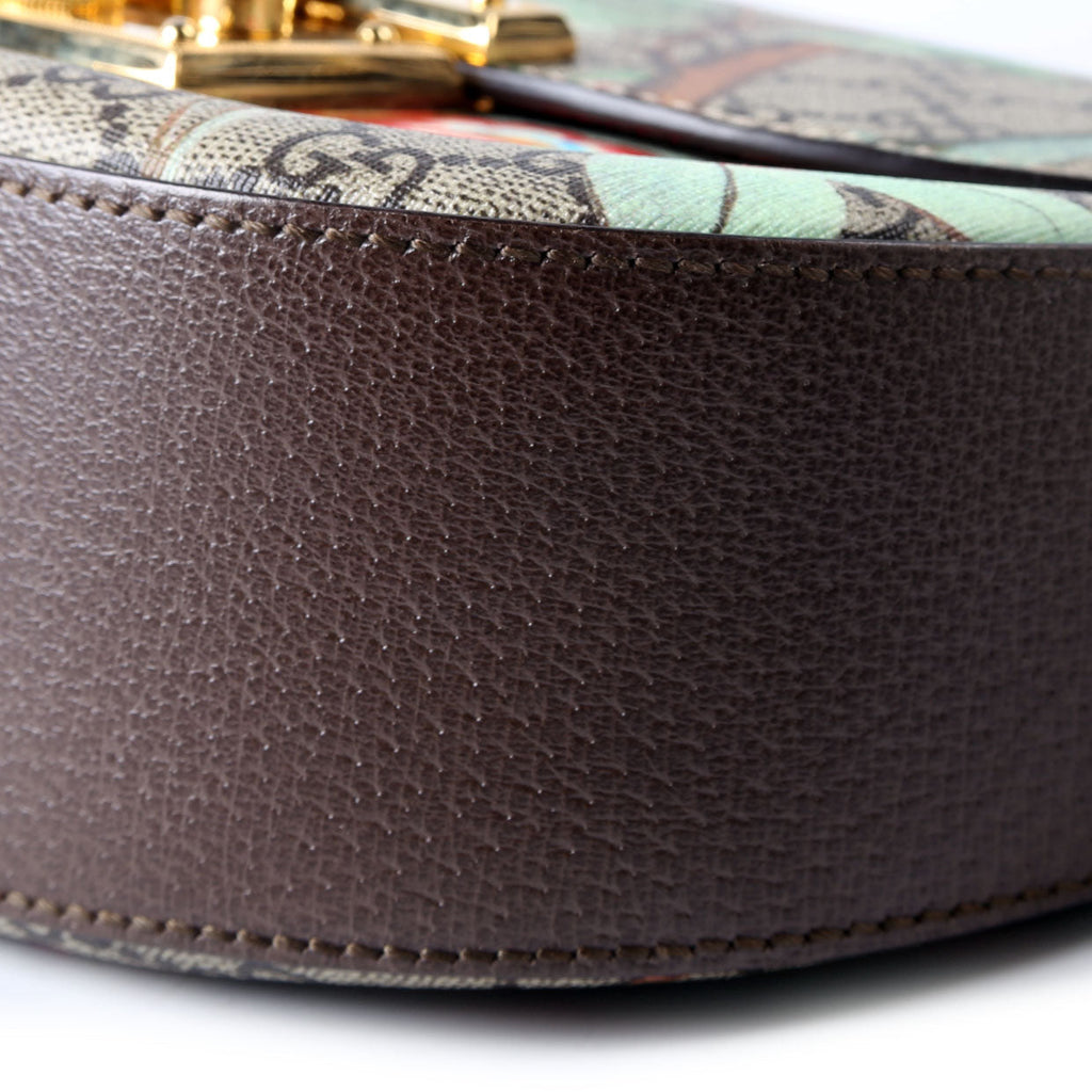 Gucci 453189 Padlock GG Supreme Tian Medium Messenger Multicolor