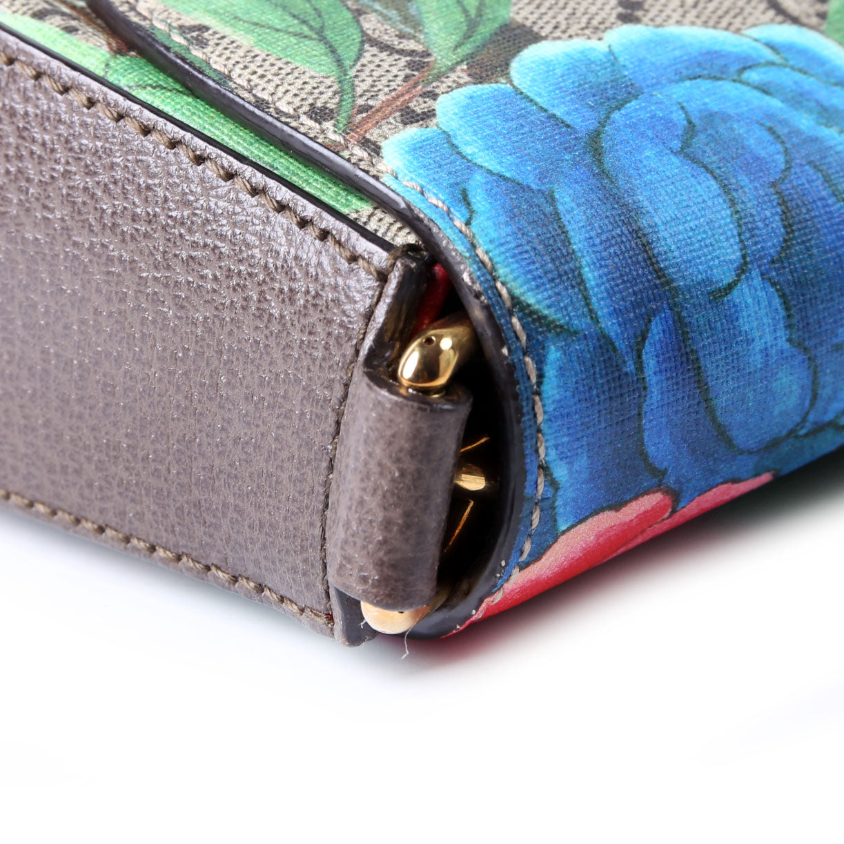 Gucci 453189 Padlock GG Supreme Tian Medium Messenger Multicolor