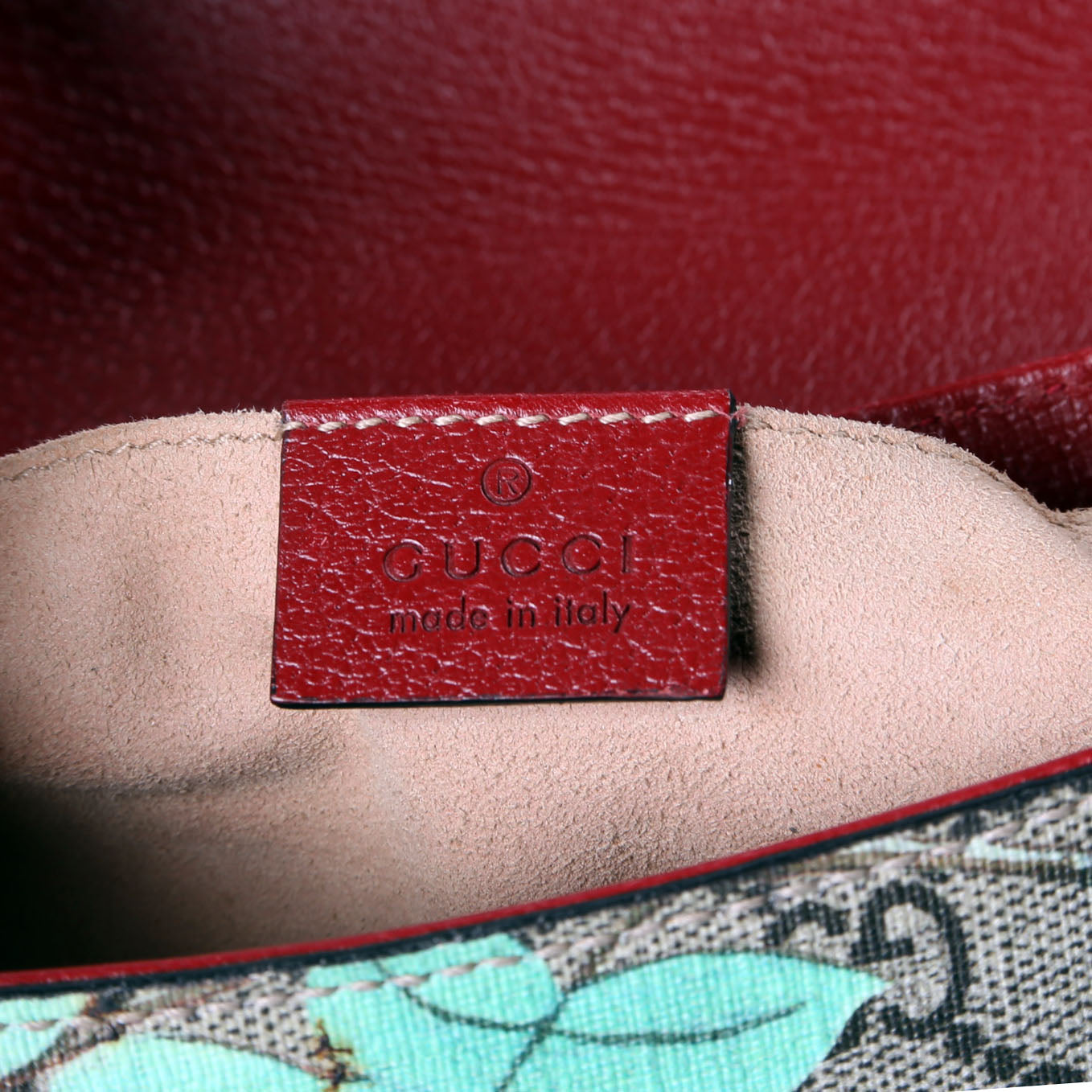 Gucci 453189 Padlock GG Supreme Tian Medium Messenger Multicolor
