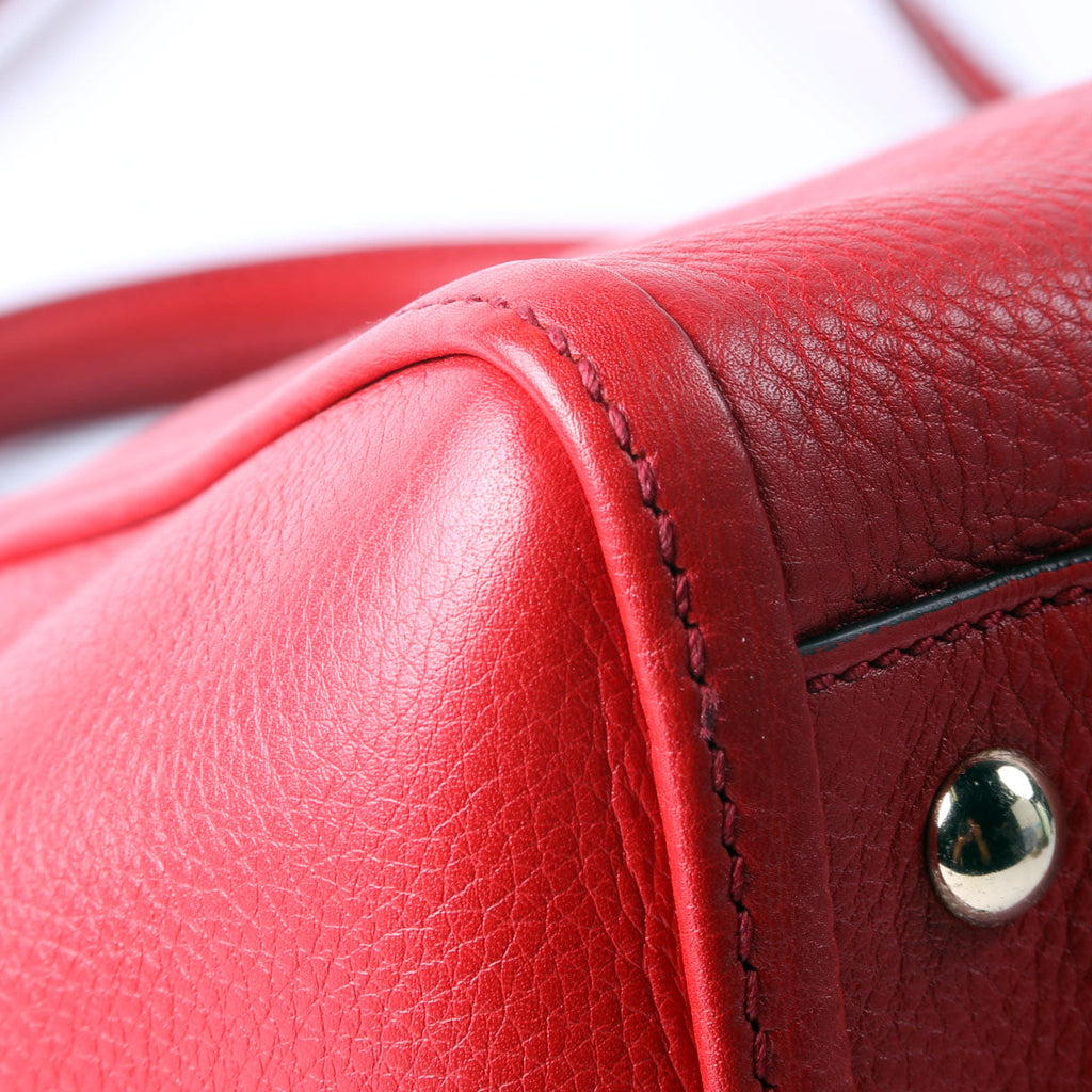 Gucci 369176 Soho Crossbody Red