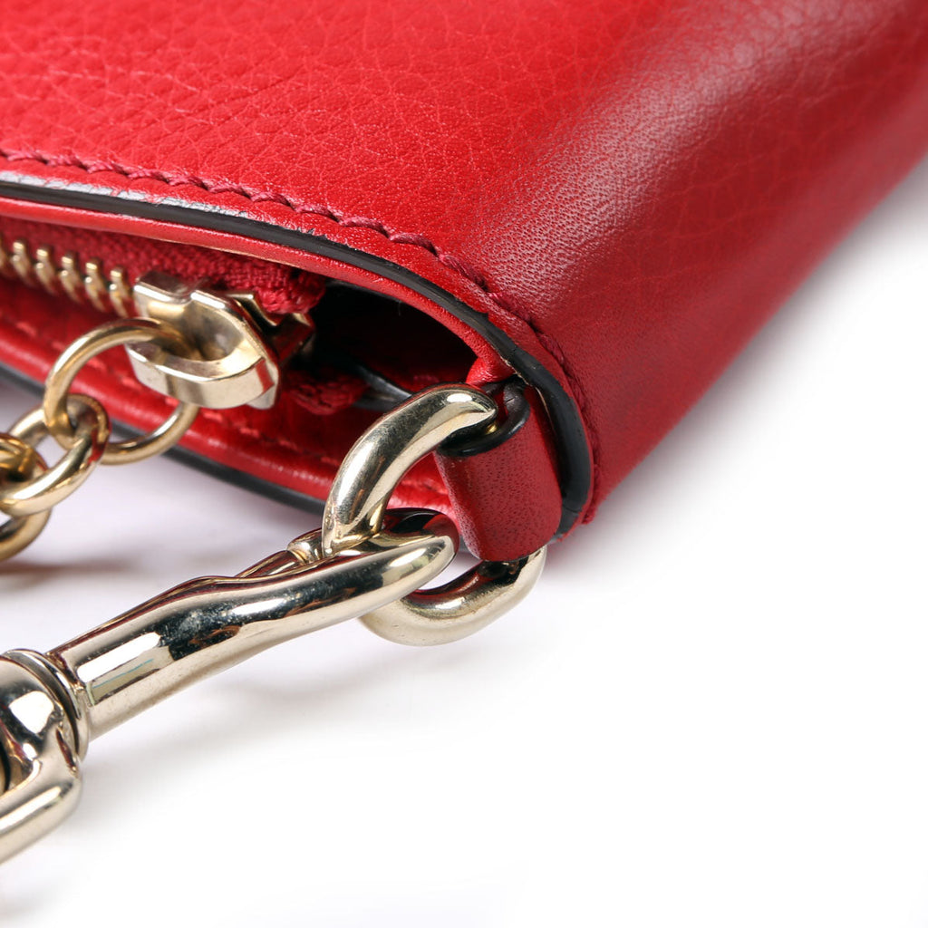 Gucci 369176 Soho Crossbody Red