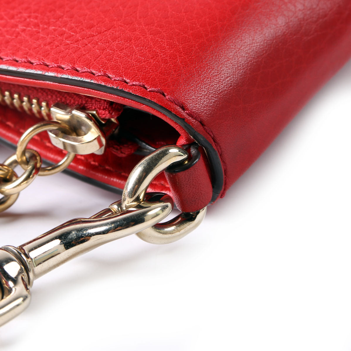 Gucci 369176 Soho Crossbody Red