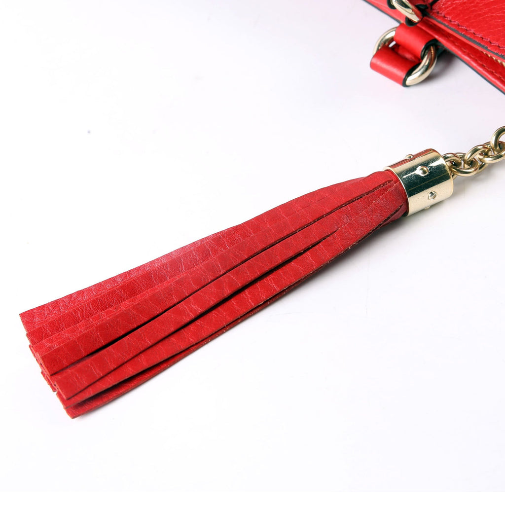 Gucci 369176 Soho Crossbody Red