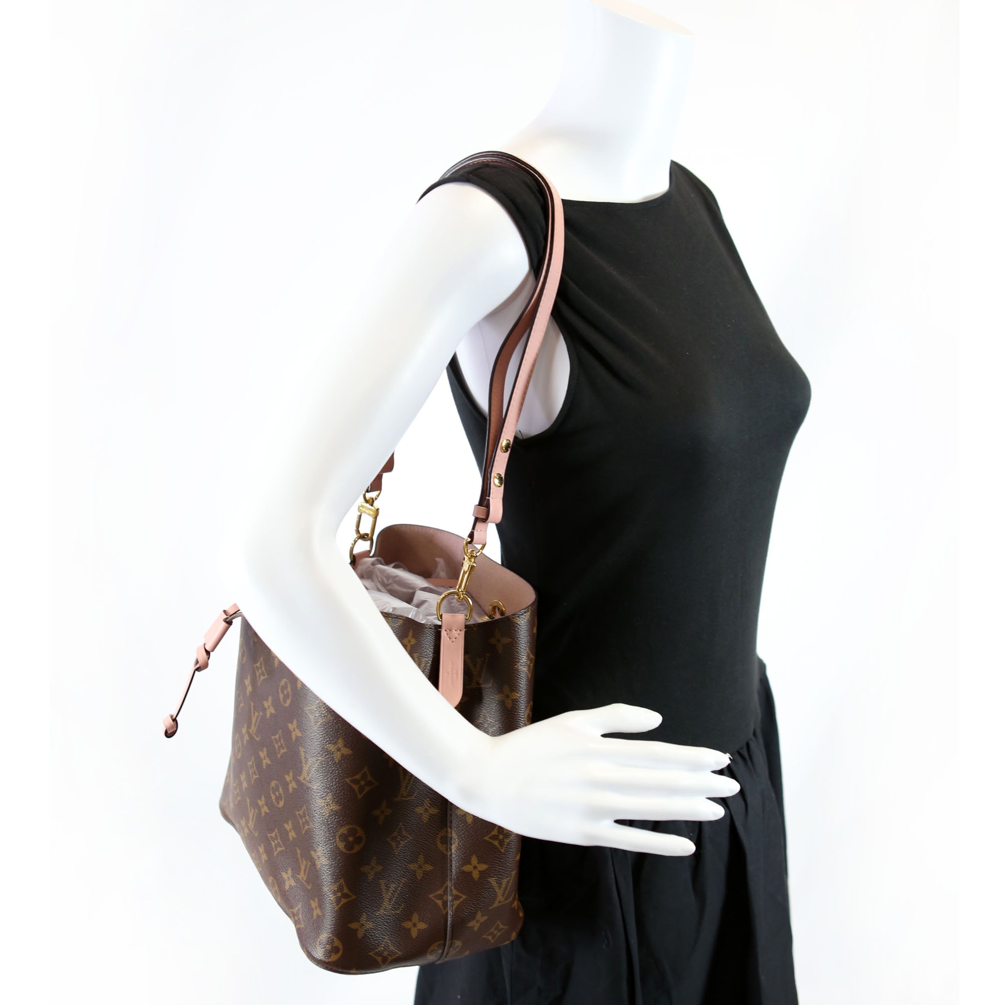Neonoe Monogram Brown/Pink