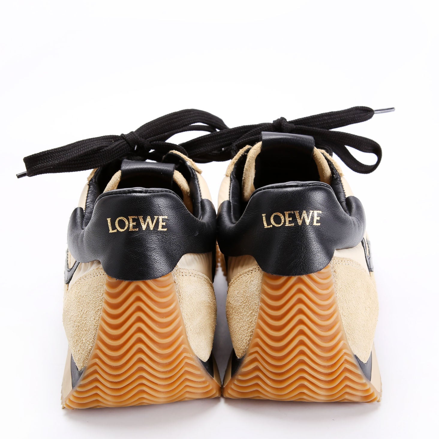 Flow Runner Mesh/Suede Sneakers Size 39