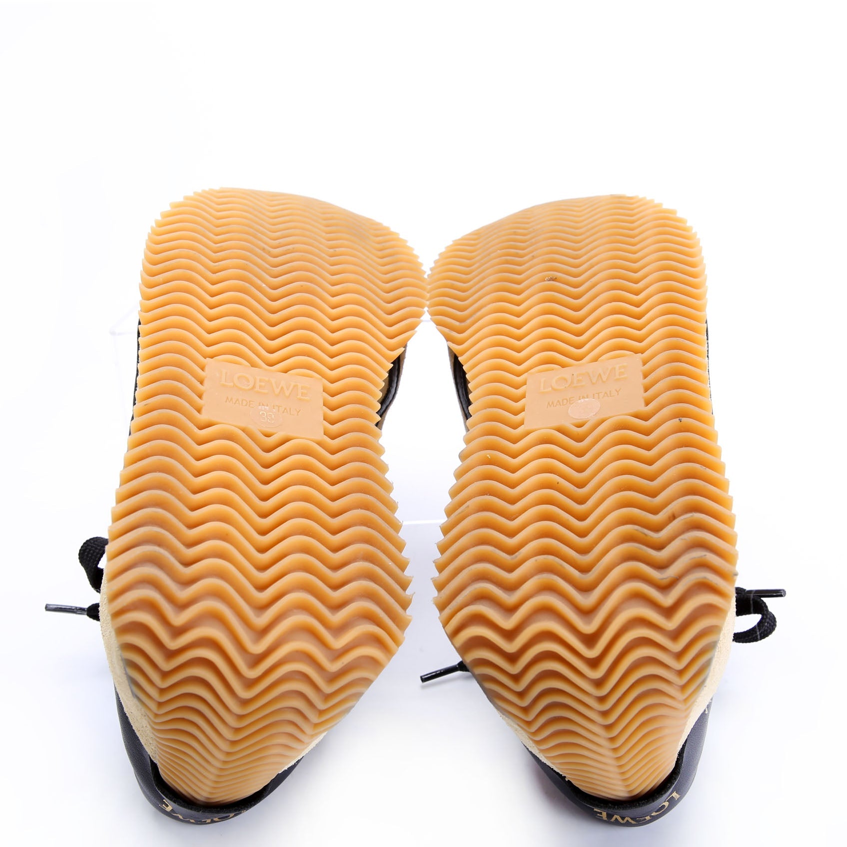 Flow Runner Mesh/Suede Sneakers Size 39