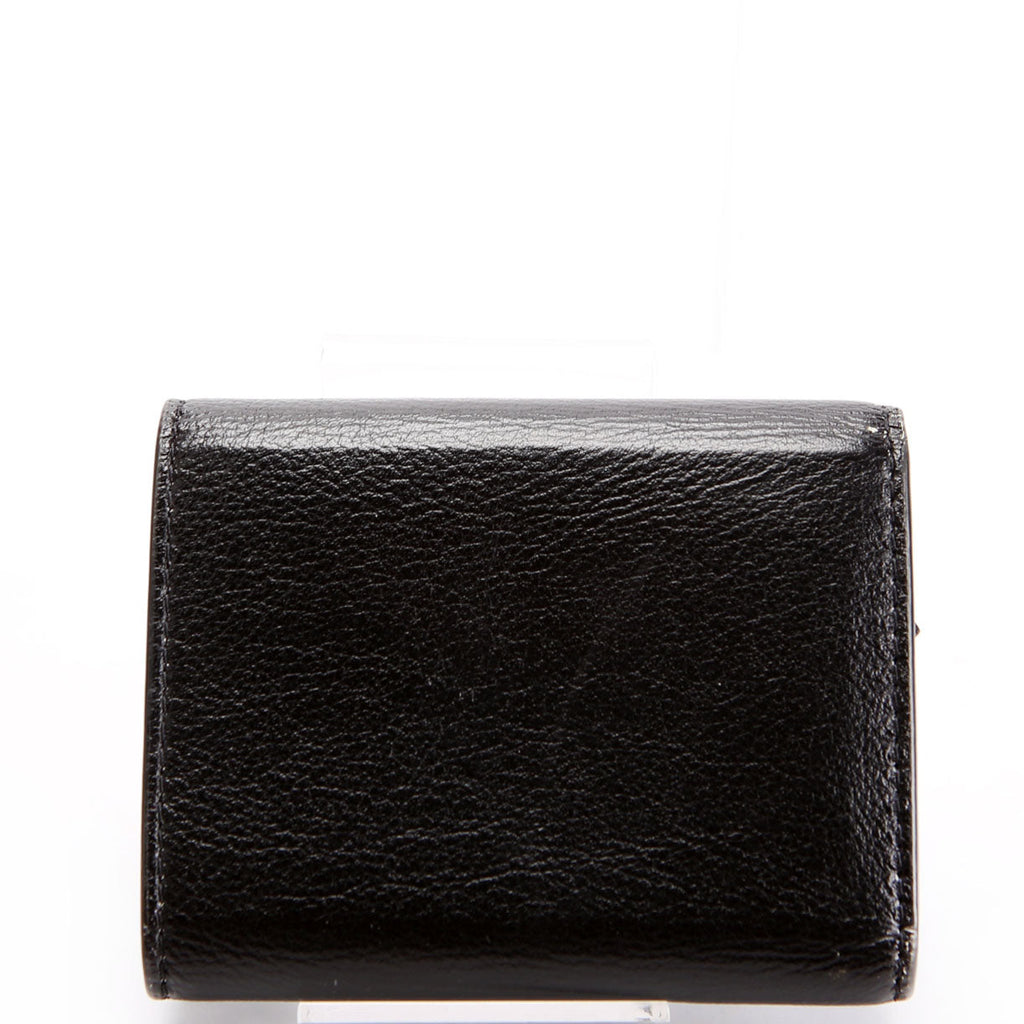 Virtus Leather Tri-Fold Wallet Black
