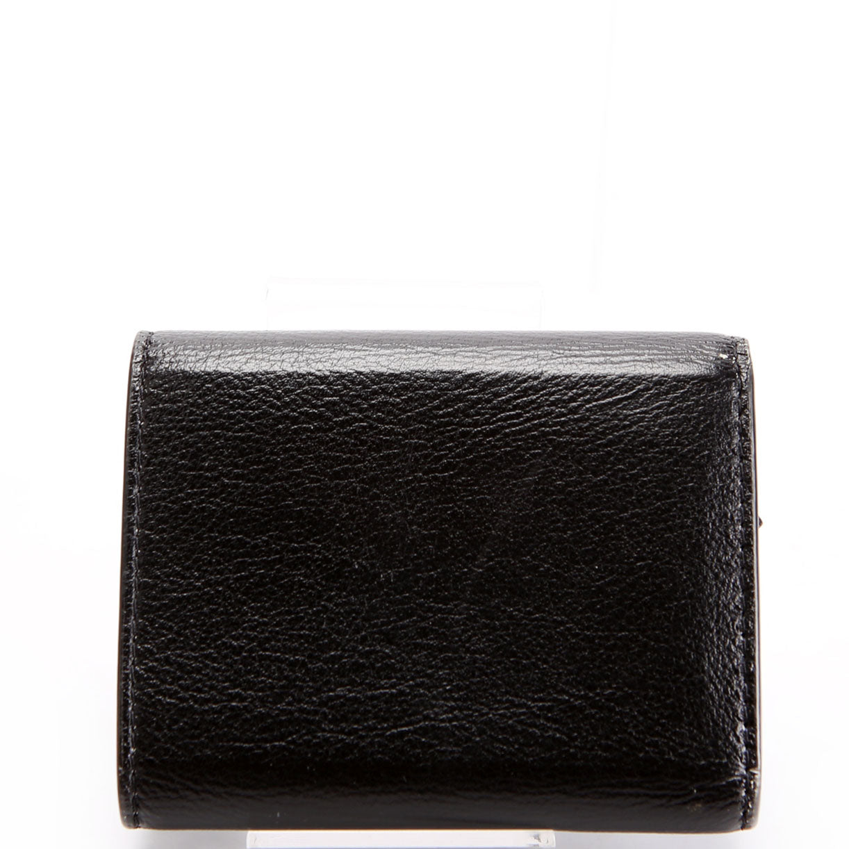 Virtus Leather Tri-Fold Wallet Black