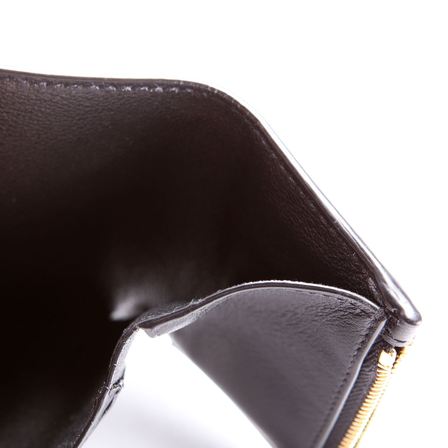 Virtus Leather Tri-Fold Wallet Black