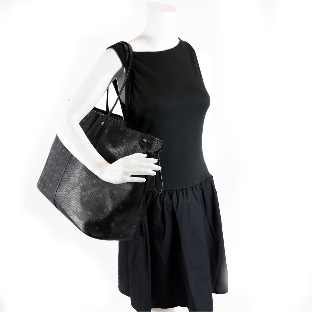 Liz Tote With Pouch Large Black