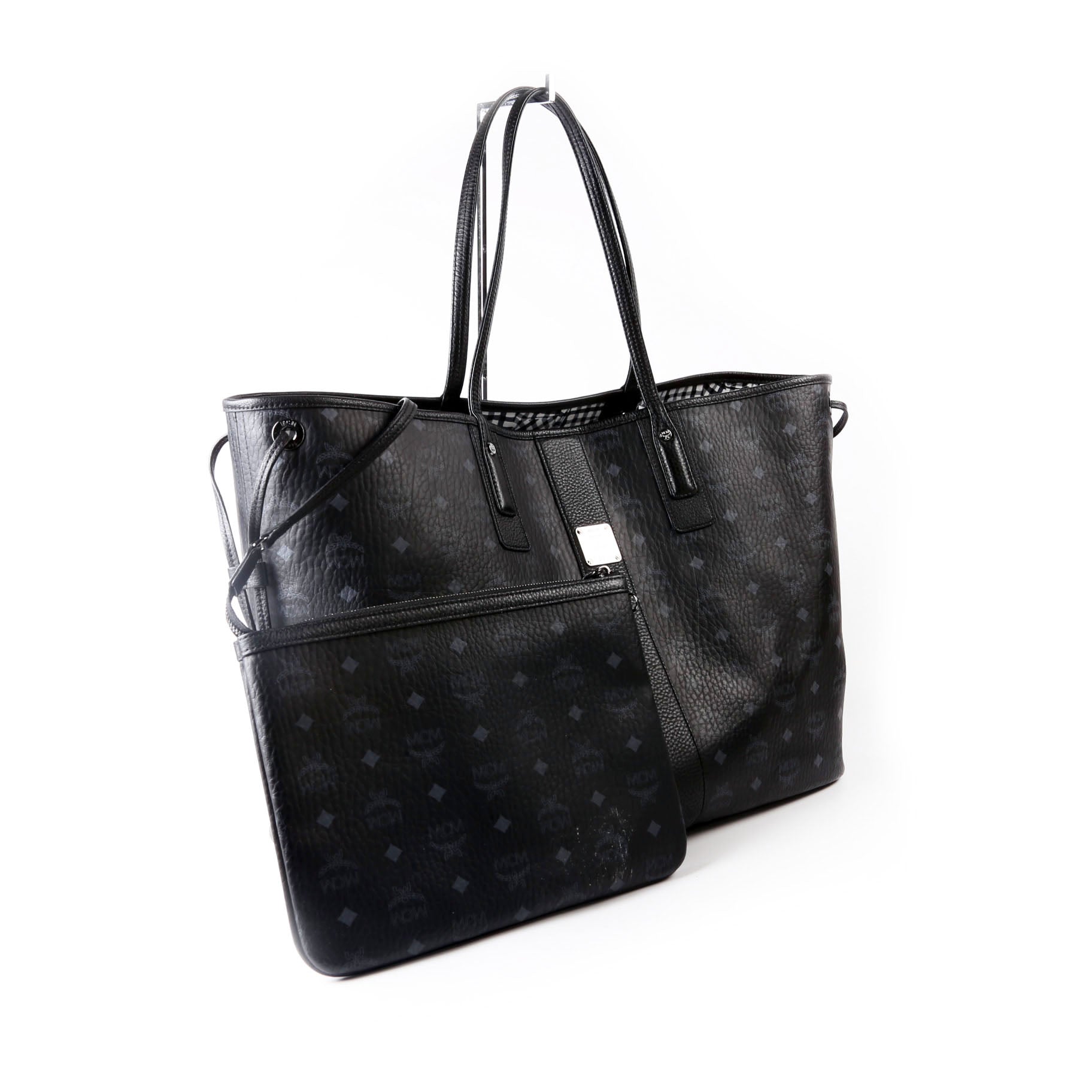 Liz Tote With Pouch Large Black