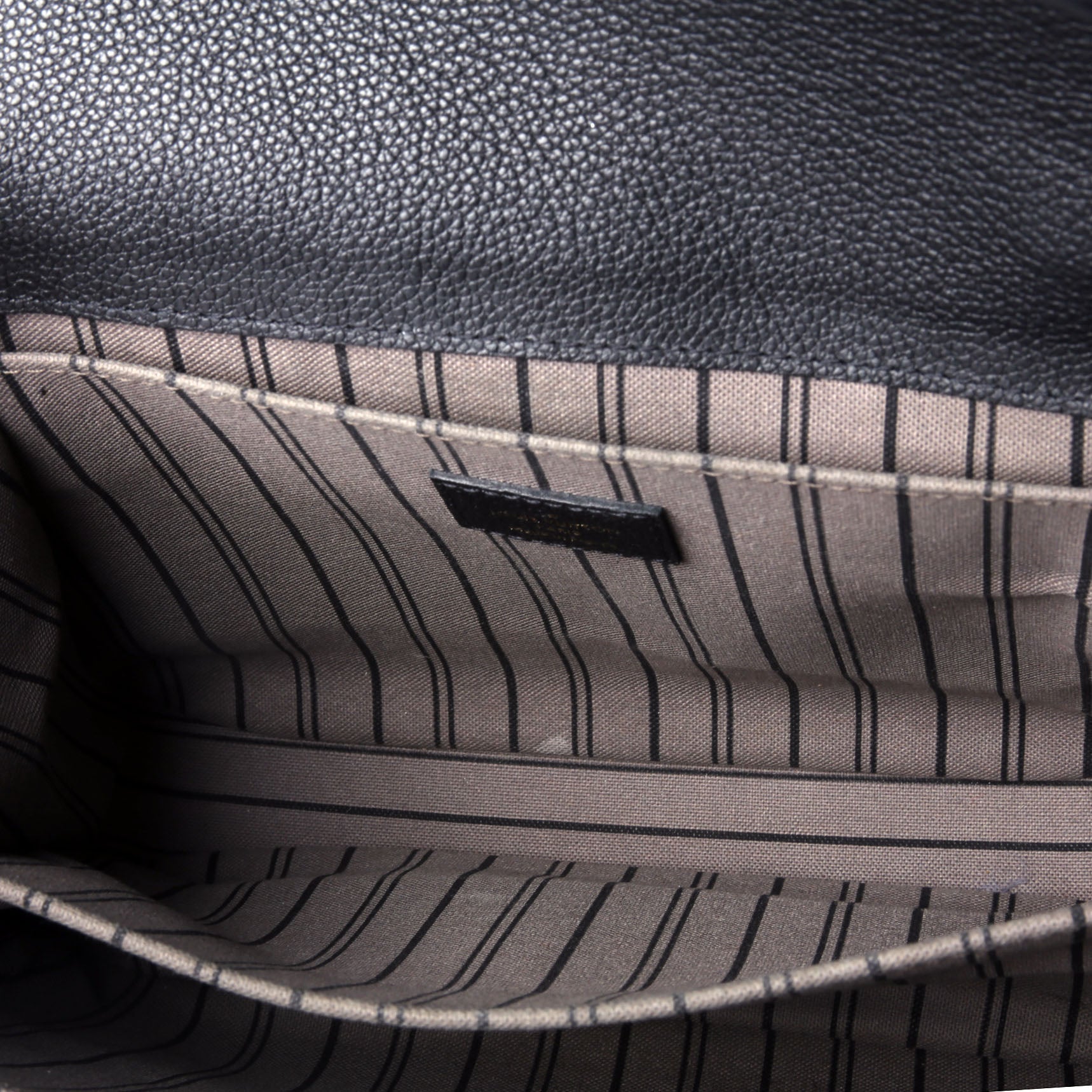 Pochette Metis Empreinte Black