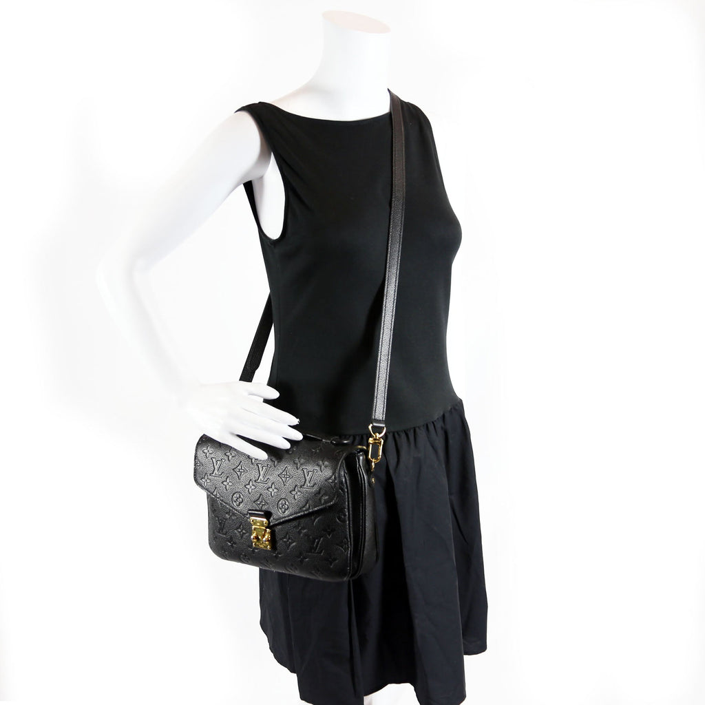Pochette Metis Empreinte Black