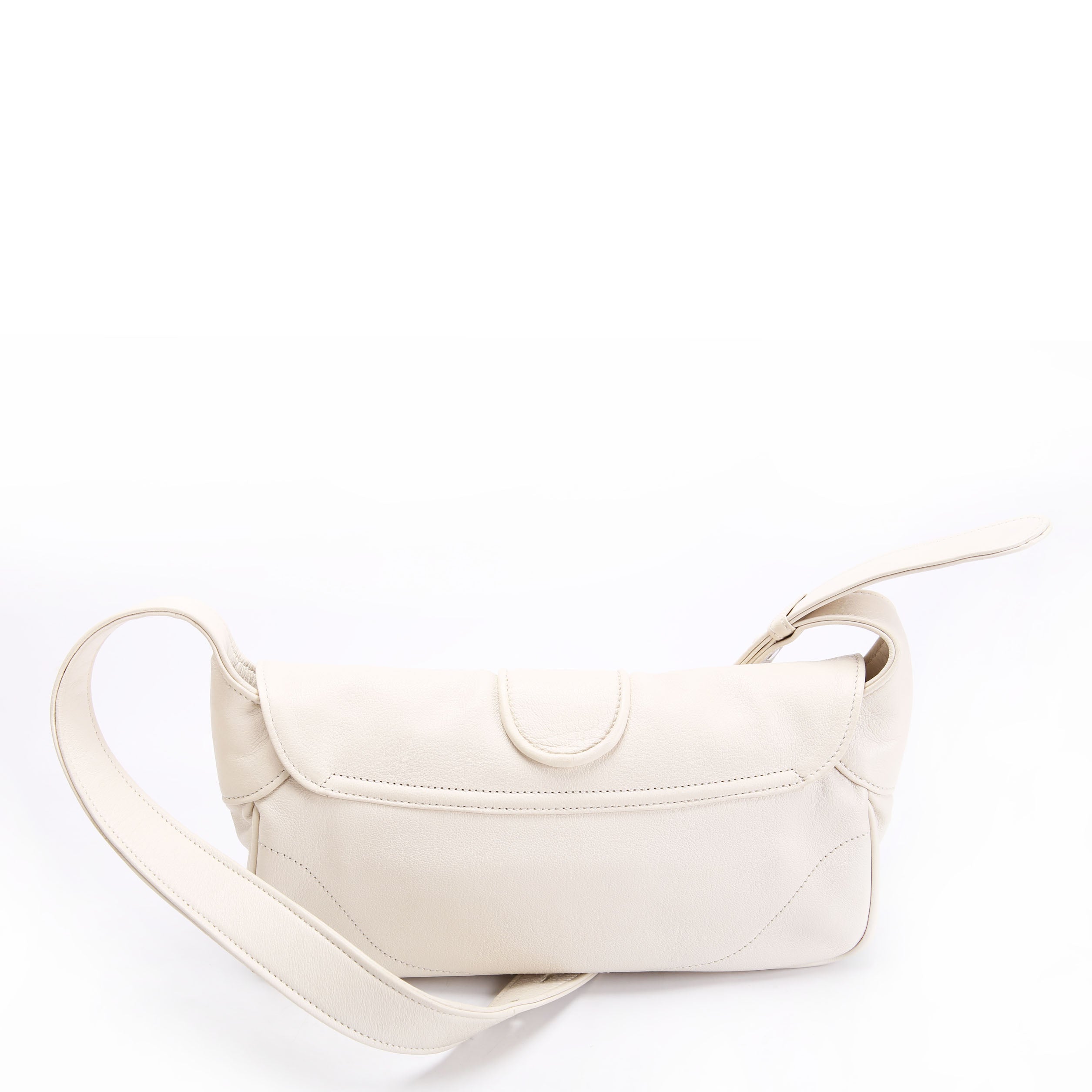 Gucci 767226 Aphrodite Monochrome Small Shoulder Cream