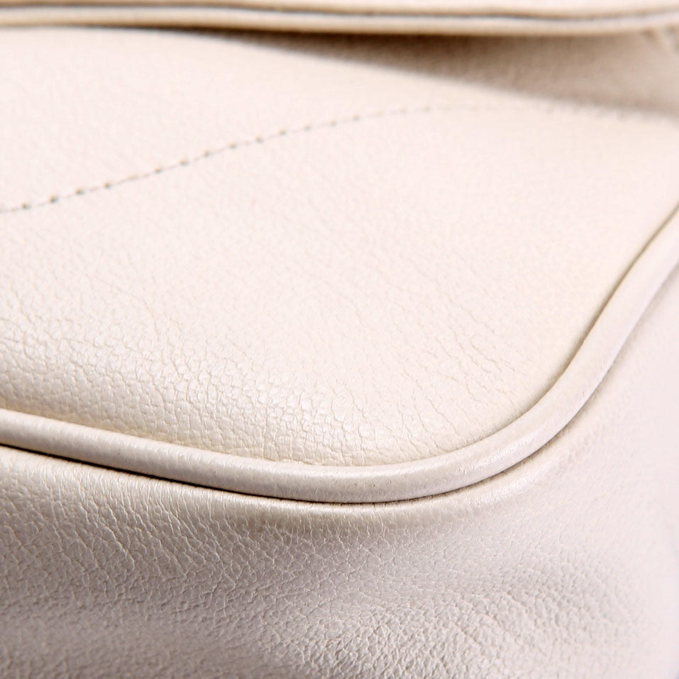 Gucci 767226 Aphrodite Monochrome Small Shoulder Cream