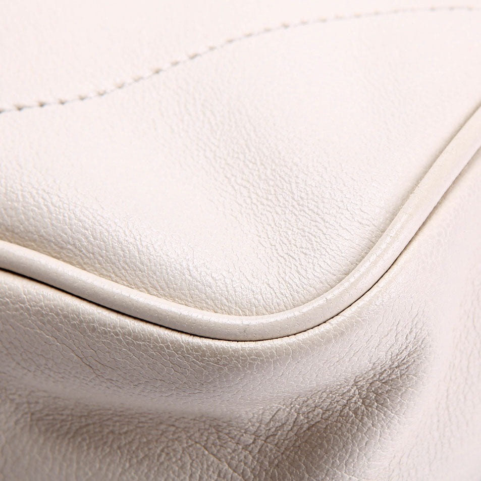 Gucci 767226 Aphrodite Monochrome Small Shoulder Cream
