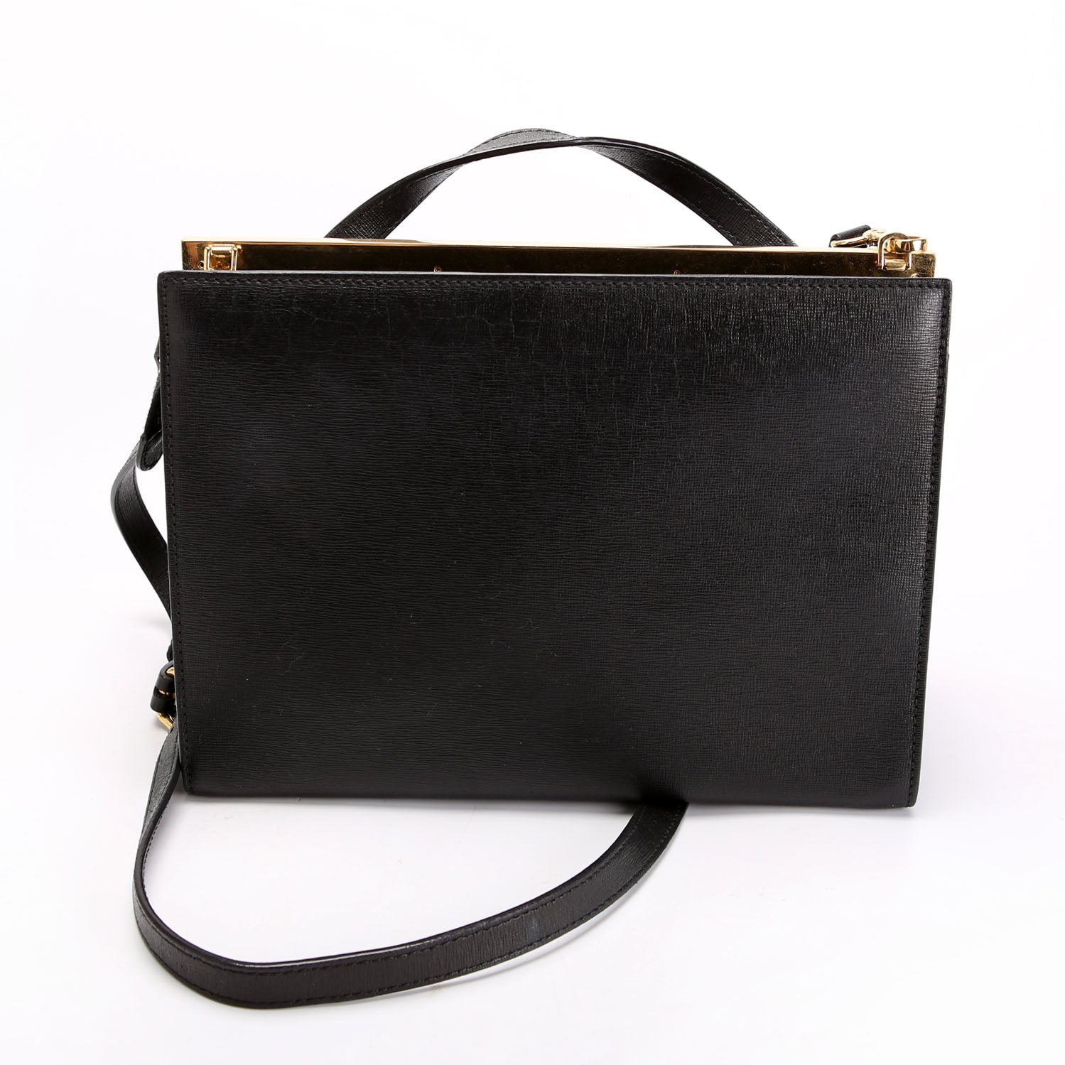 Fendi 8BT222 Demi Jour Satchel Black
