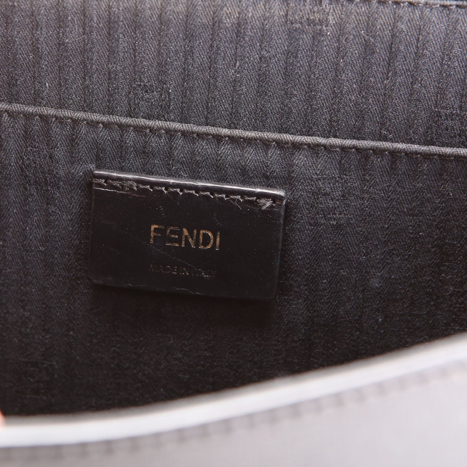Fendi 8BT222 Demi Jour Satchel Black
