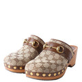 GG Canvas Horsebit Clogs Size Size 37