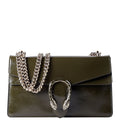 Gucci 795005 Dionysus Small Patent Leather Olive