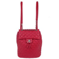 Chanel Red Lambskin Urban Spirit Backpack