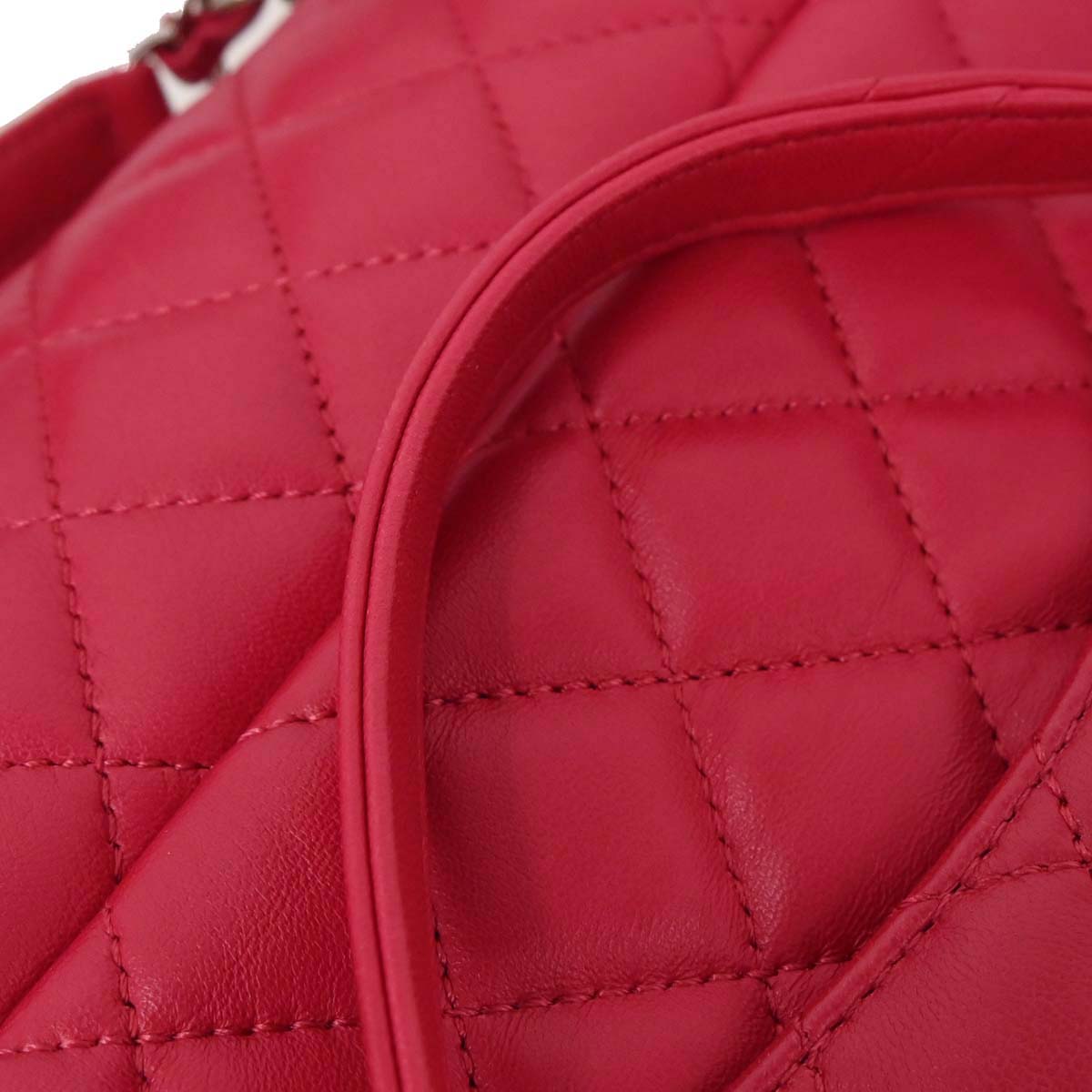 Chanel Red Lambskin Urban Spirit Backpack