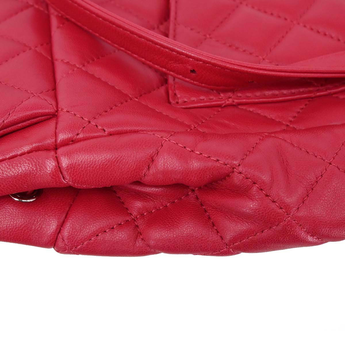 Chanel Red Lambskin Urban Spirit Backpack