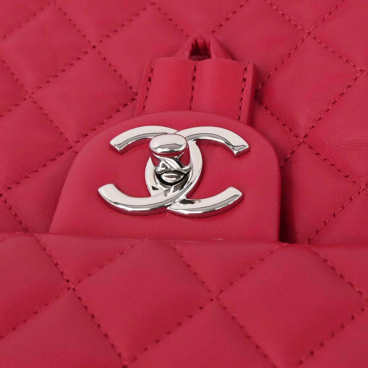 Chanel Red Lambskin Urban Spirit Backpack