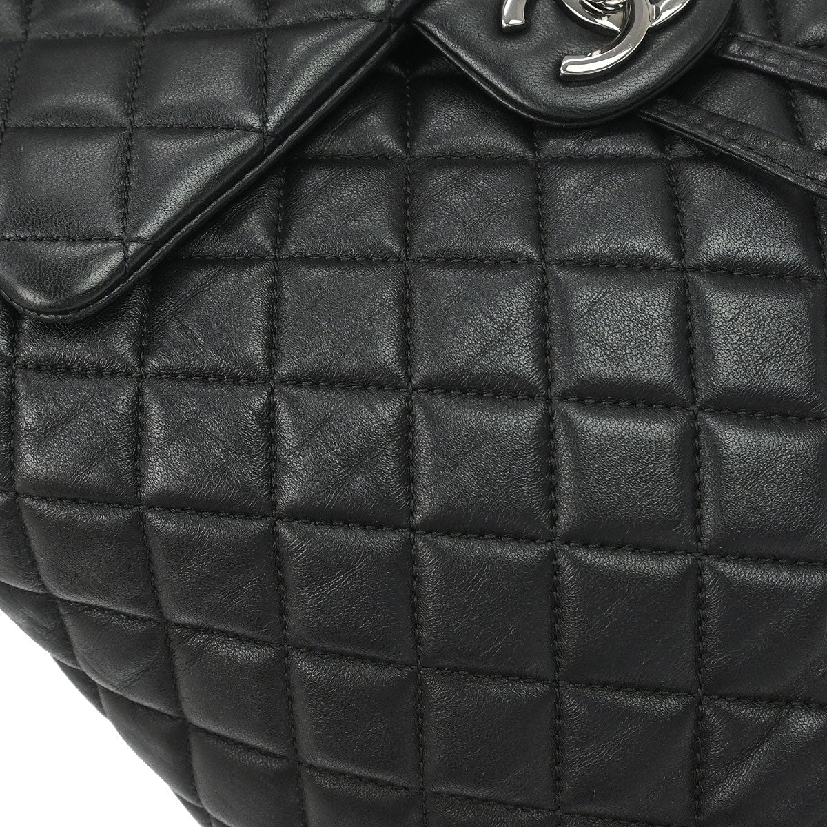 Chanel 2017 Black Lambskin Urban Spirit Backpack