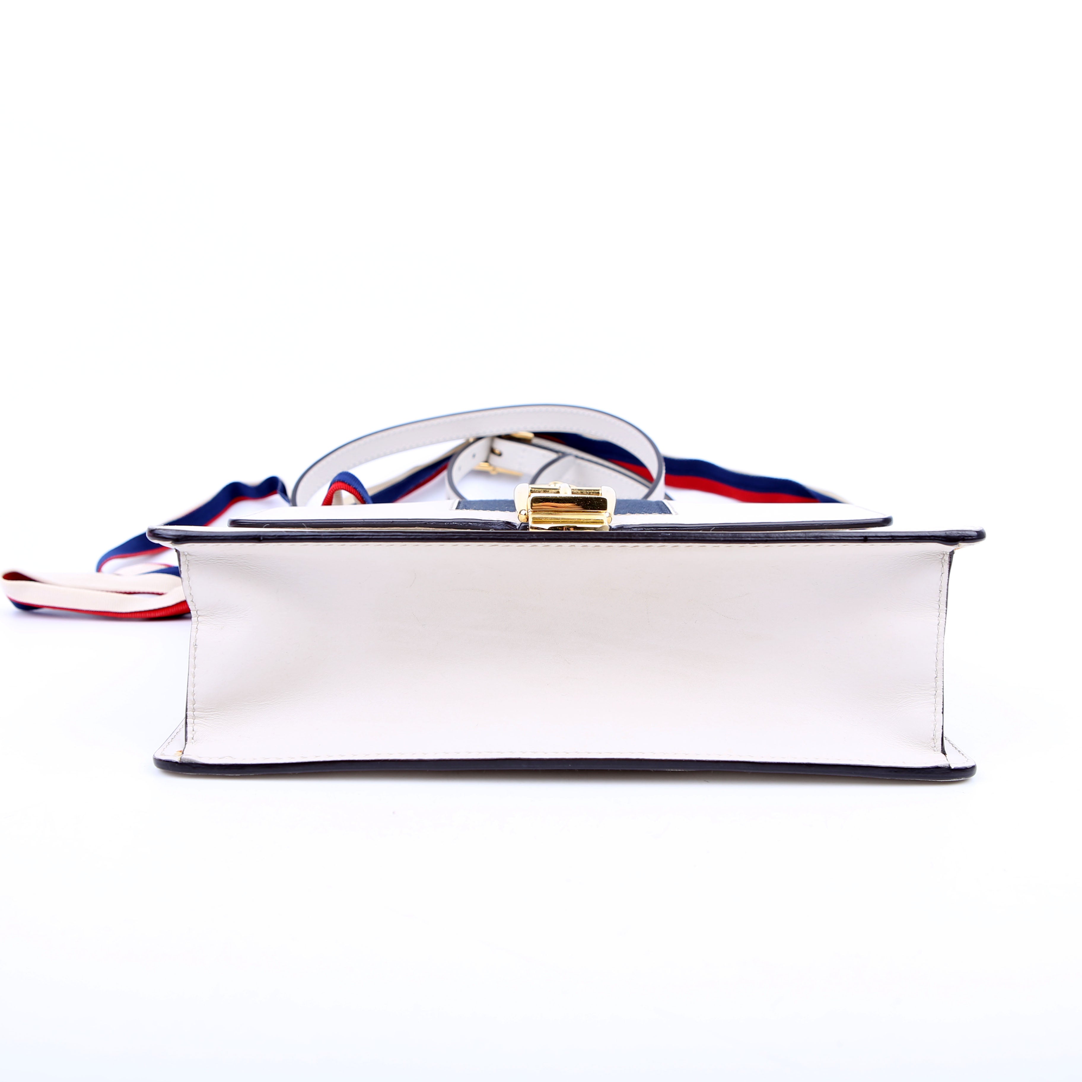 Gucci 421882 Sylvie Shoulder Small White