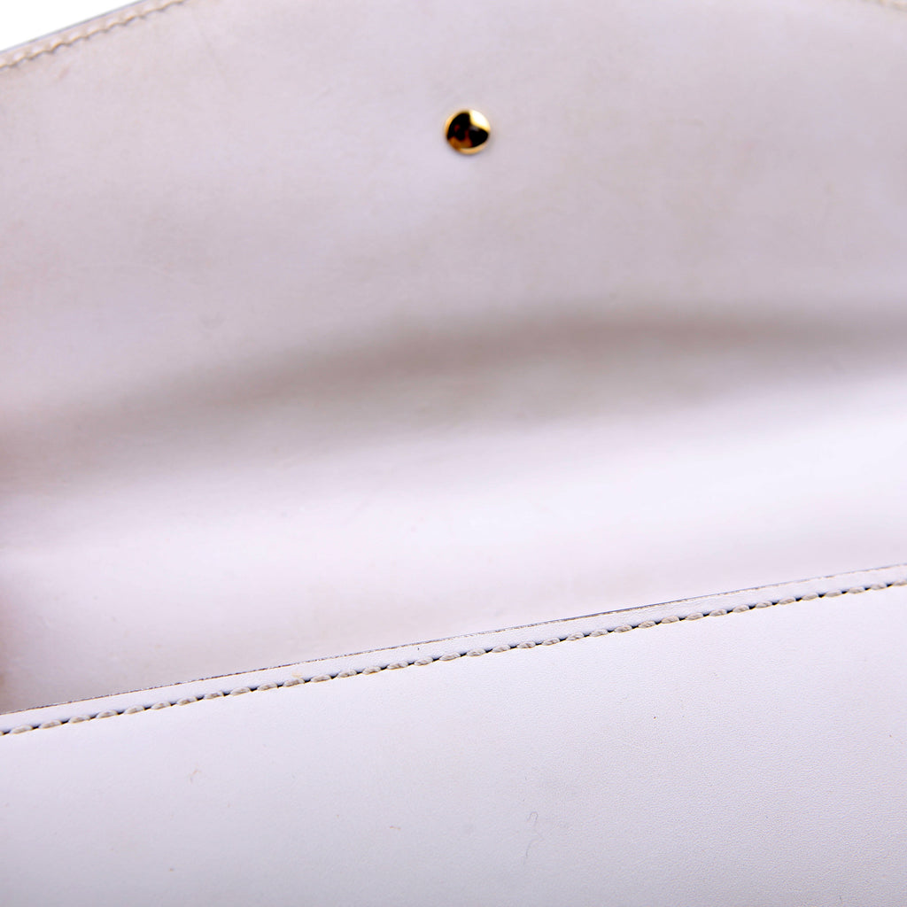 Gucci 421882 Sylvie Shoulder Small White