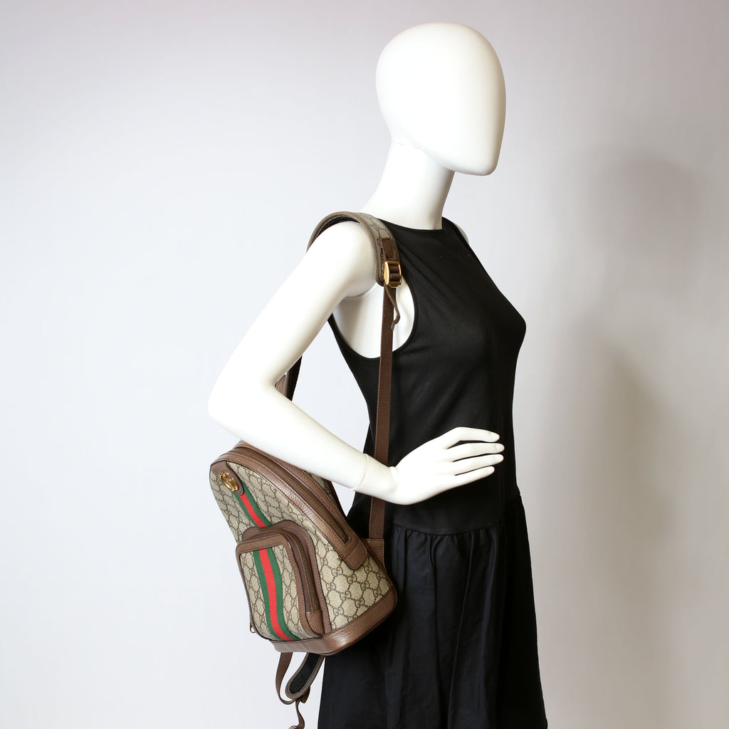 Gucci 547965 GG Supreme Ophidia Backpack