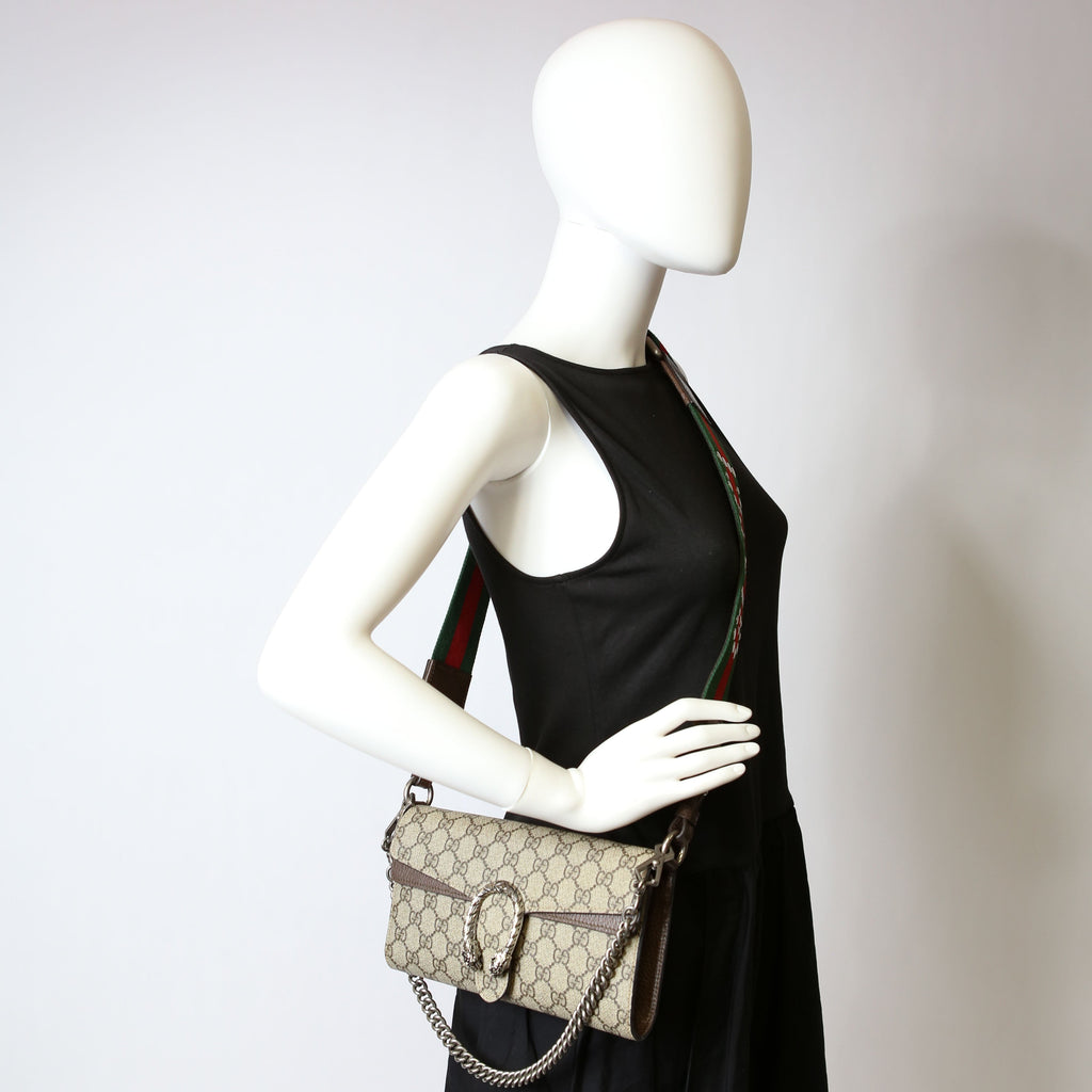 Gucci 731782 Dionysus GG Supreme East-West Small Shoulder