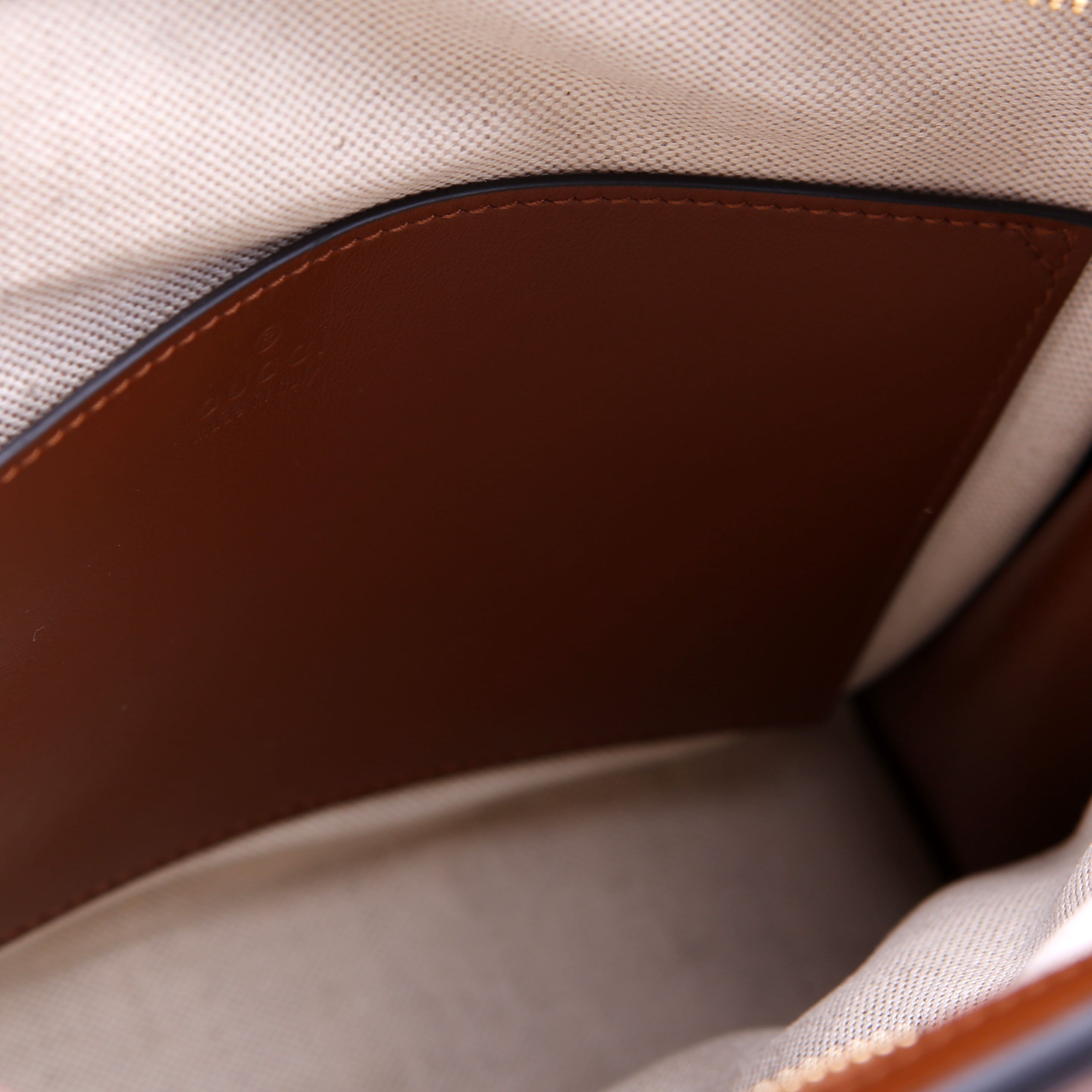 Gucci 723780 GG Matelasse Pouch Brown