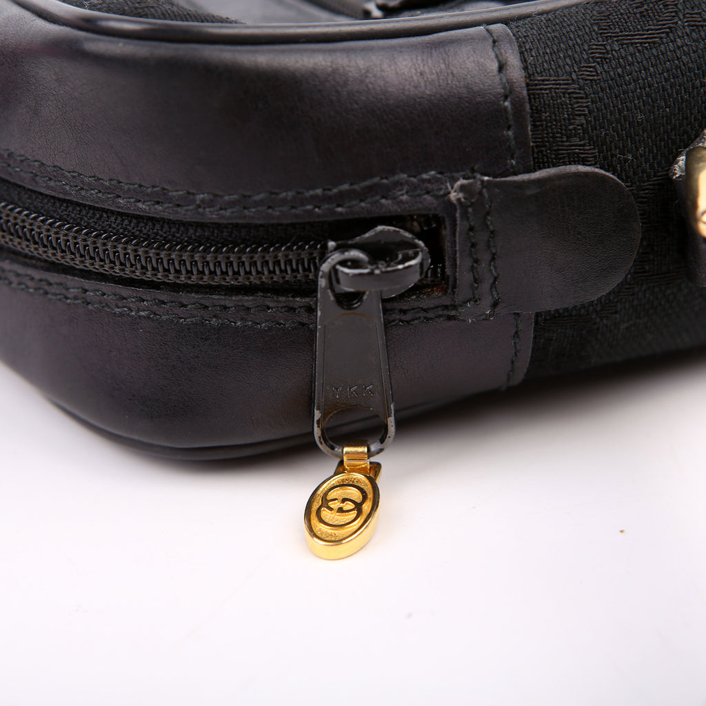 Gucci 010.378 Sherry Line Crossbody Vintage Black