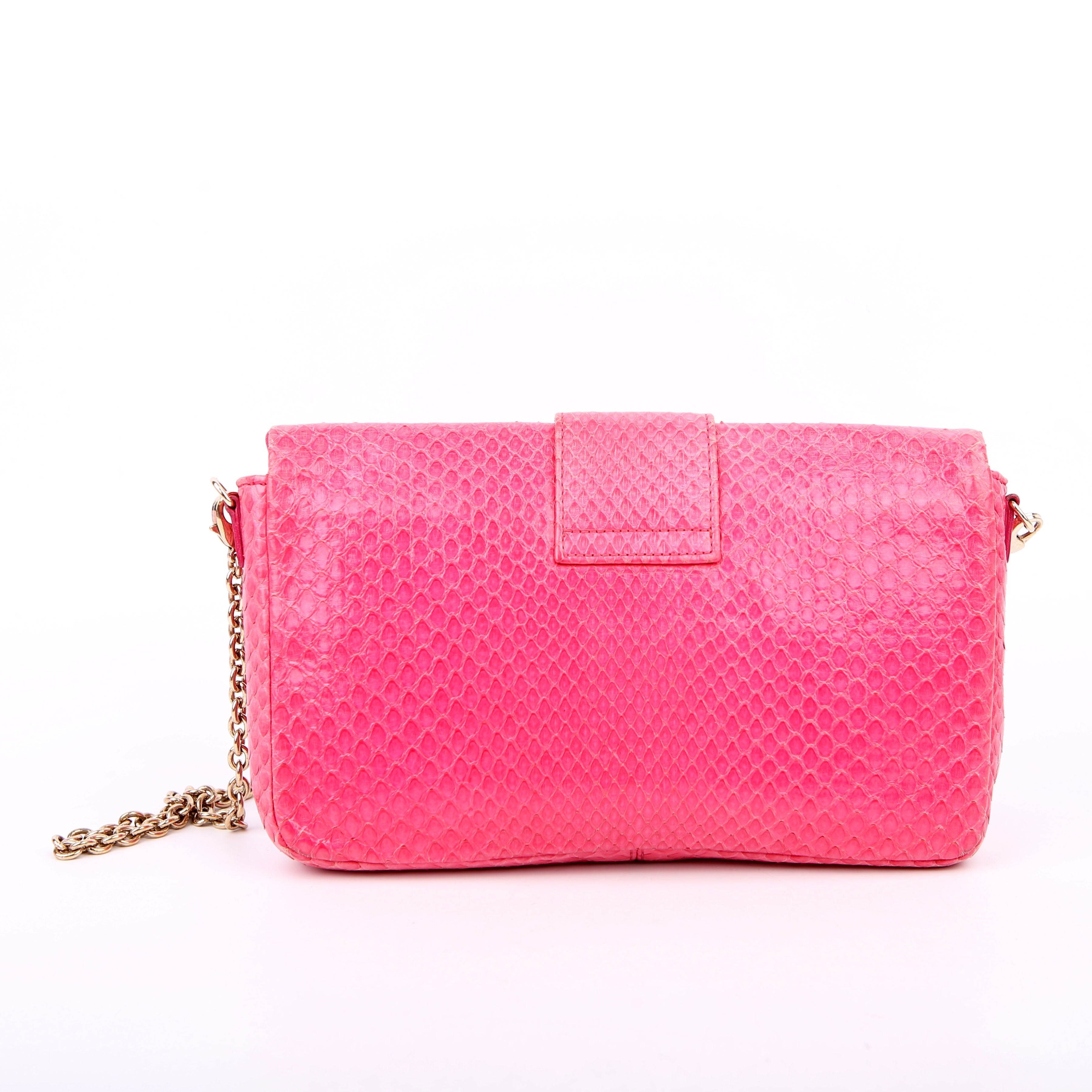 Dior WOC Promenade Python Pink