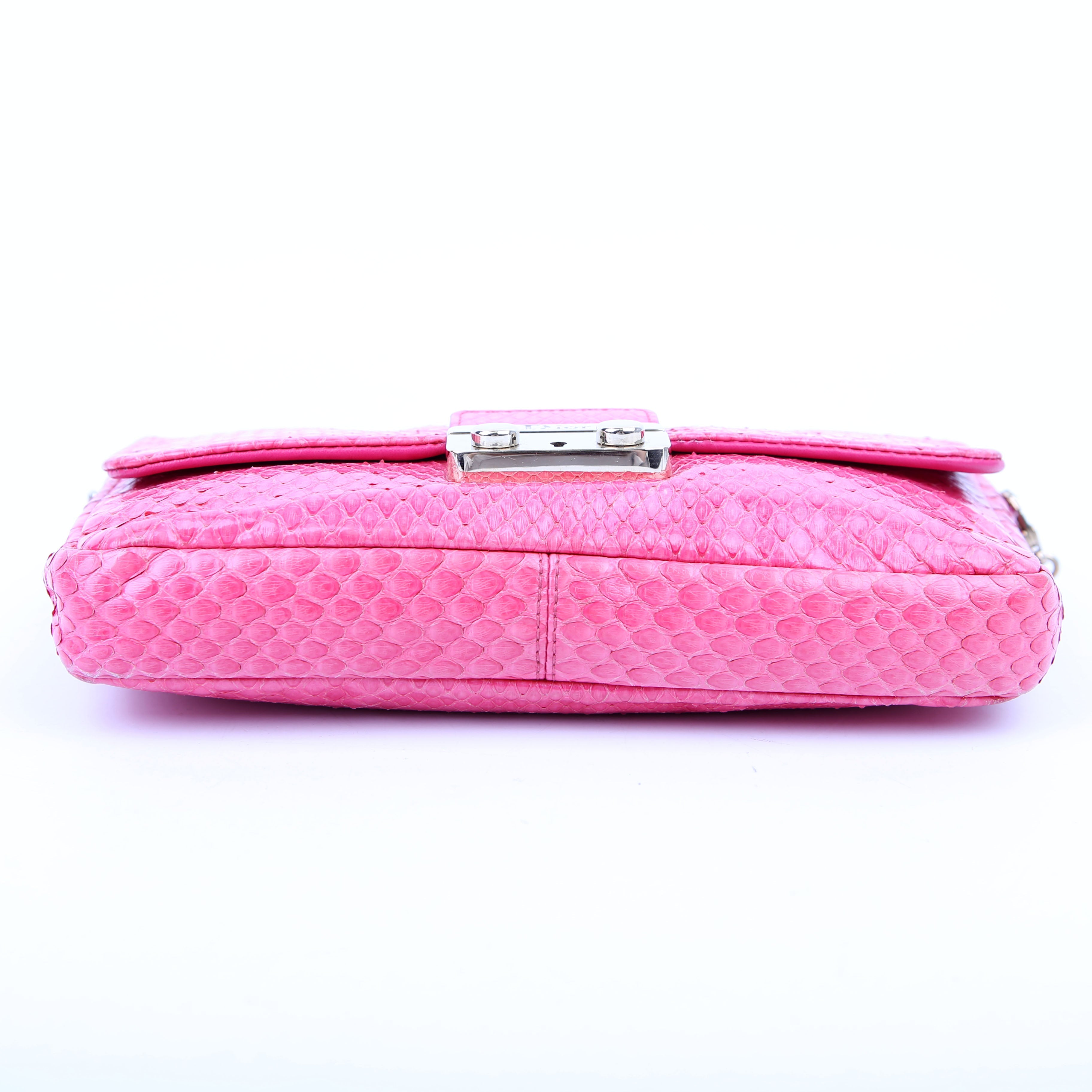 Dior WOC Promenade Python Pink