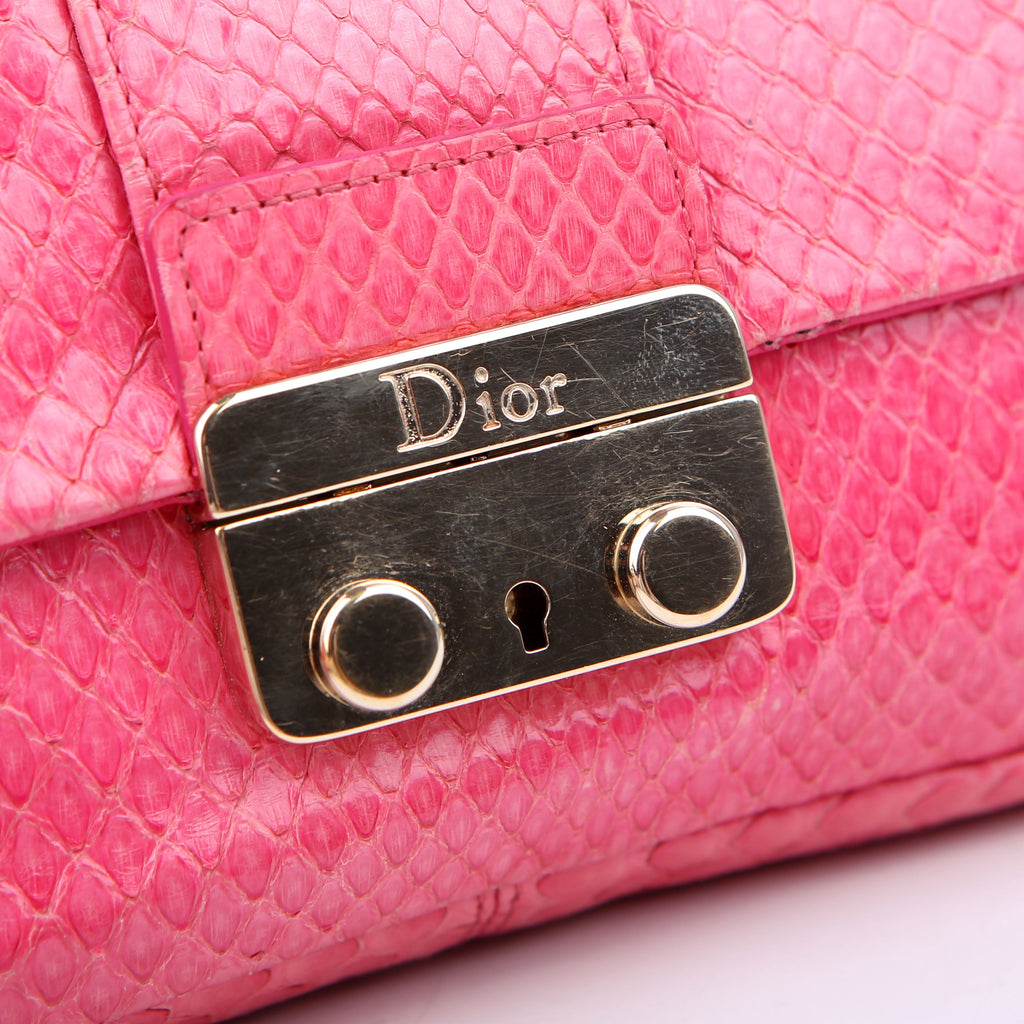 Dior WOC Promenade Python Pink