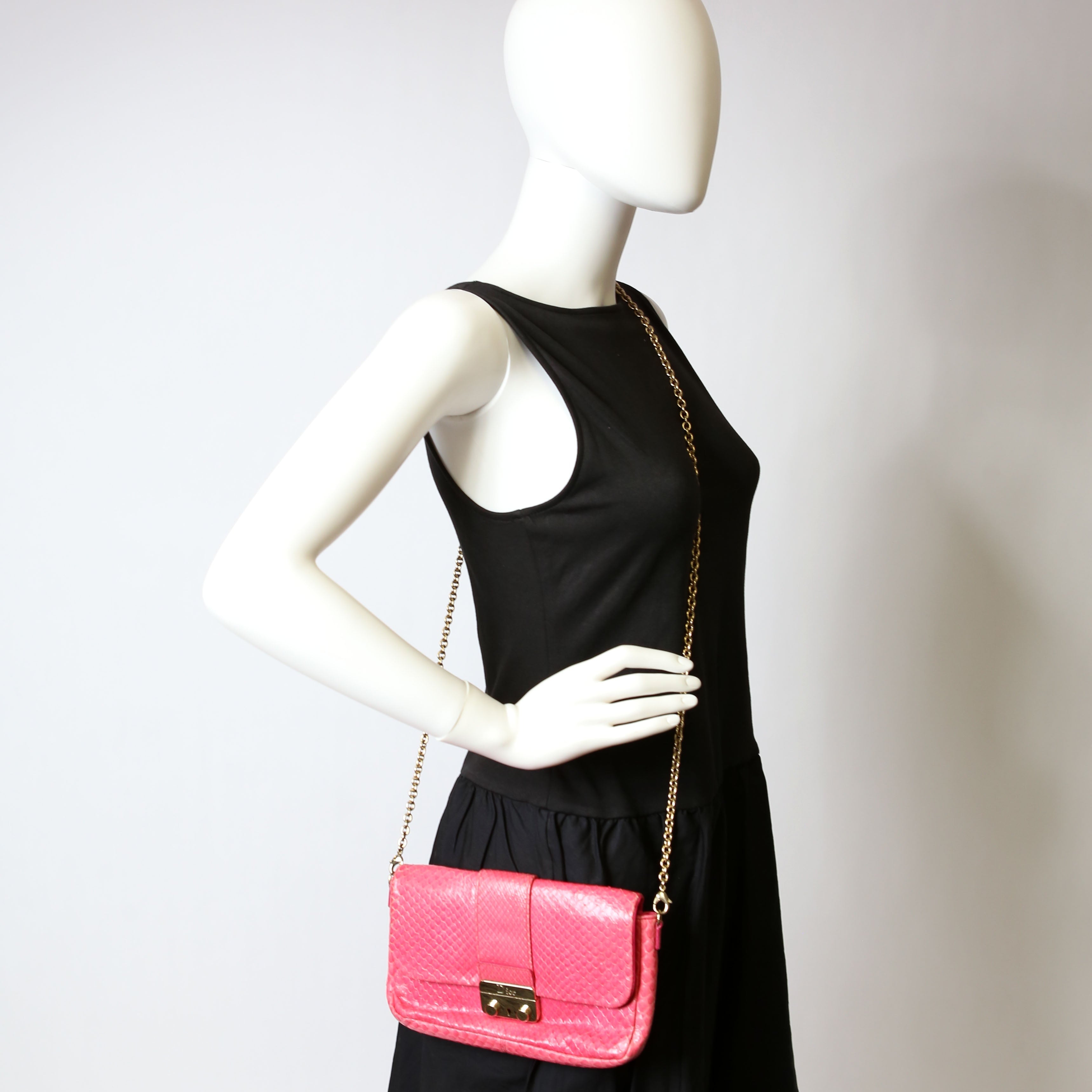 Dior WOC Promenade Python Pink