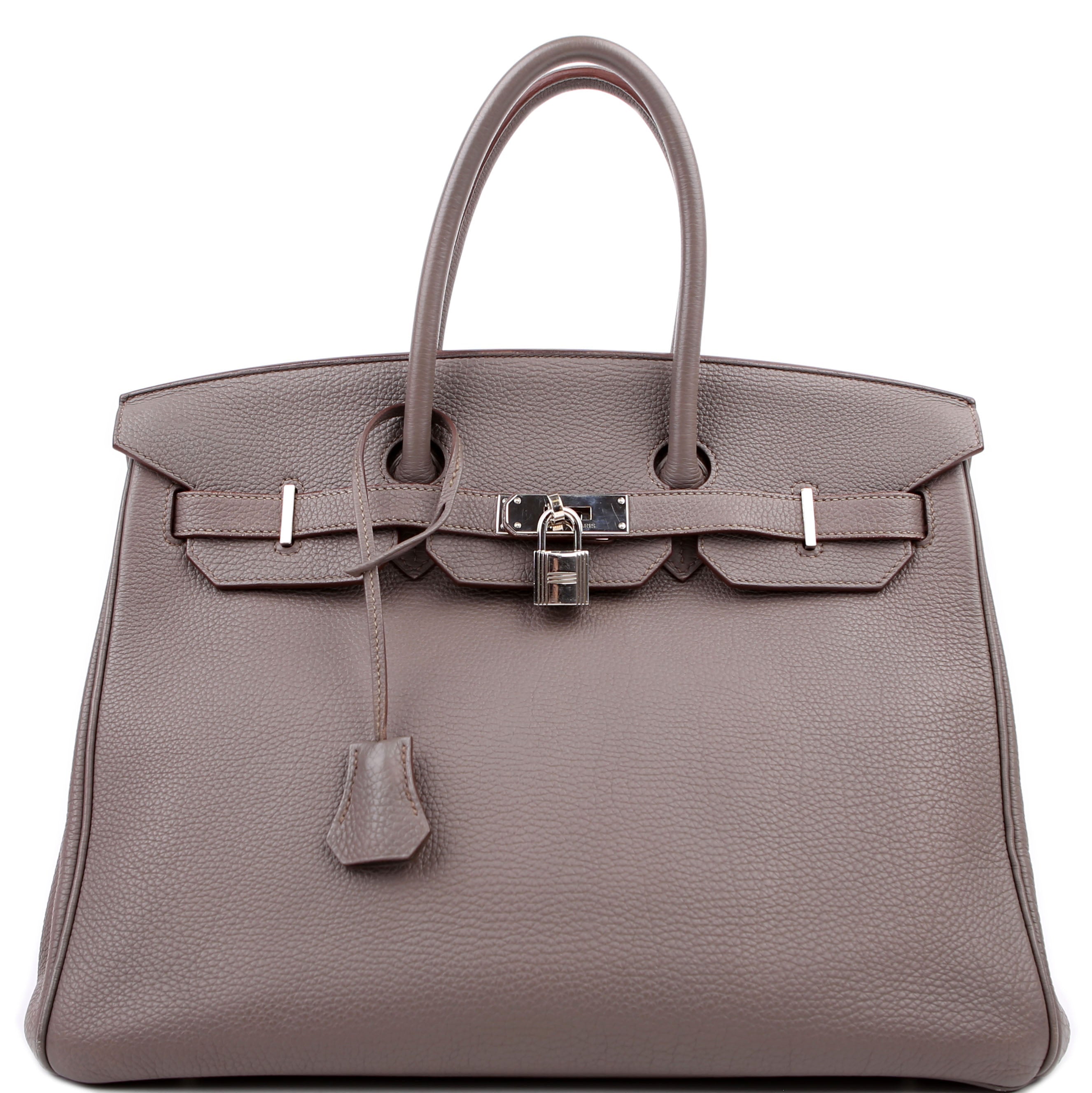 Hermes Birkin 35 Togo 2014 Etain/Palladium