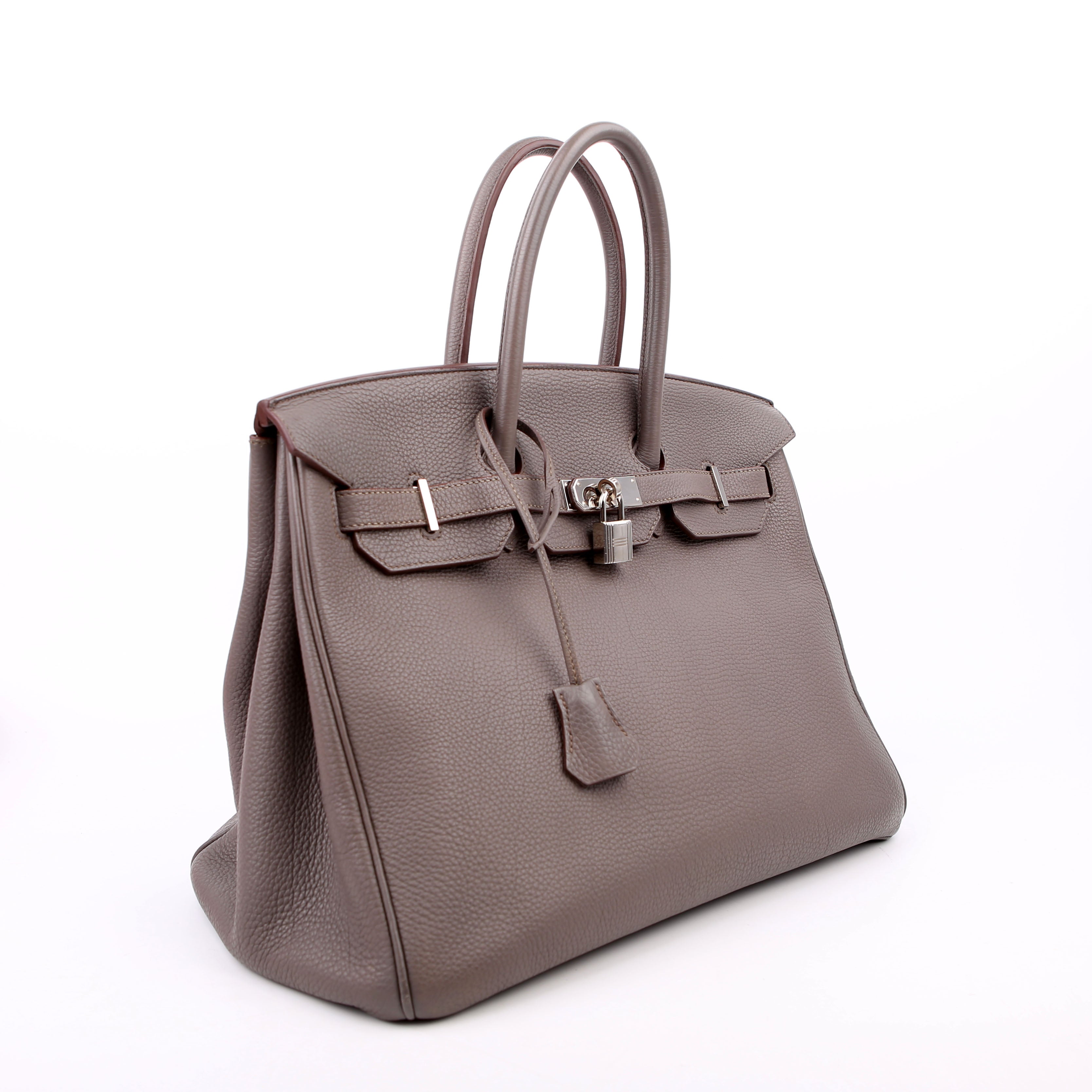 Hermes Birkin 35 Togo 2014 Etain/Palladium