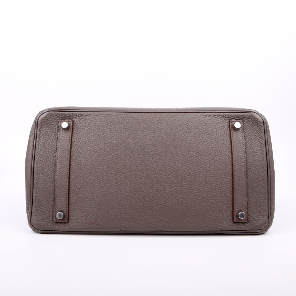 Hermes Birkin 35 Togo 2014 Etain/Palladium