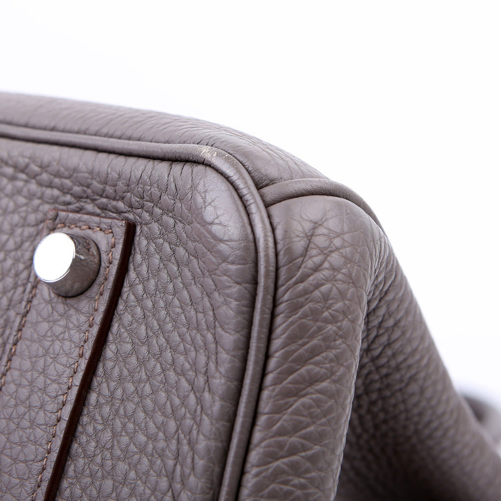 Hermes Birkin 35 Togo 2014 Etain/Palladium