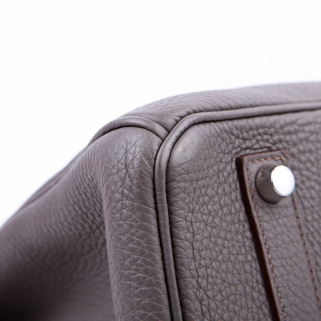 Hermes Birkin 35 Togo 2014 Etain/Palladium