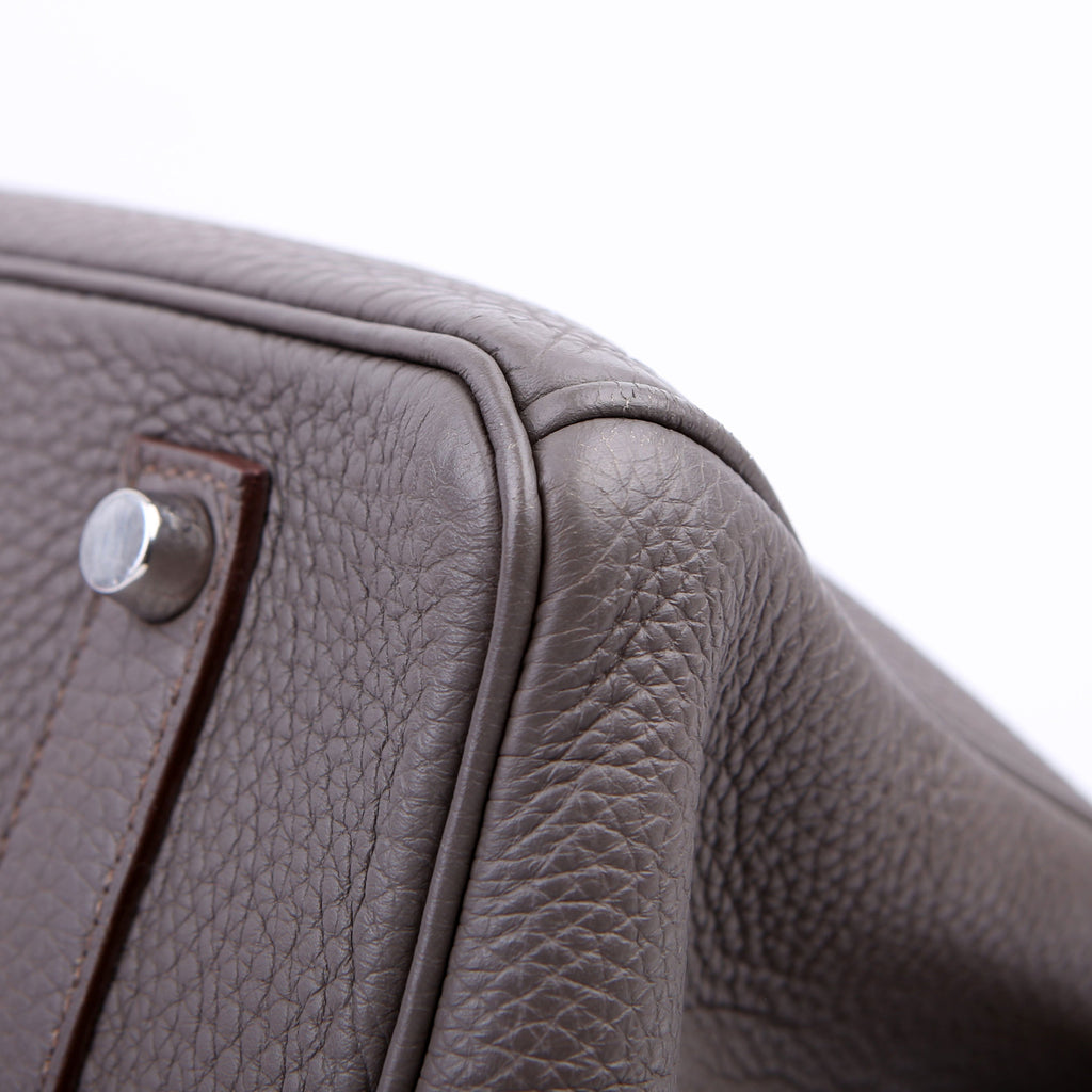 Hermes Birkin 35 Togo 2014 Etain/Palladium